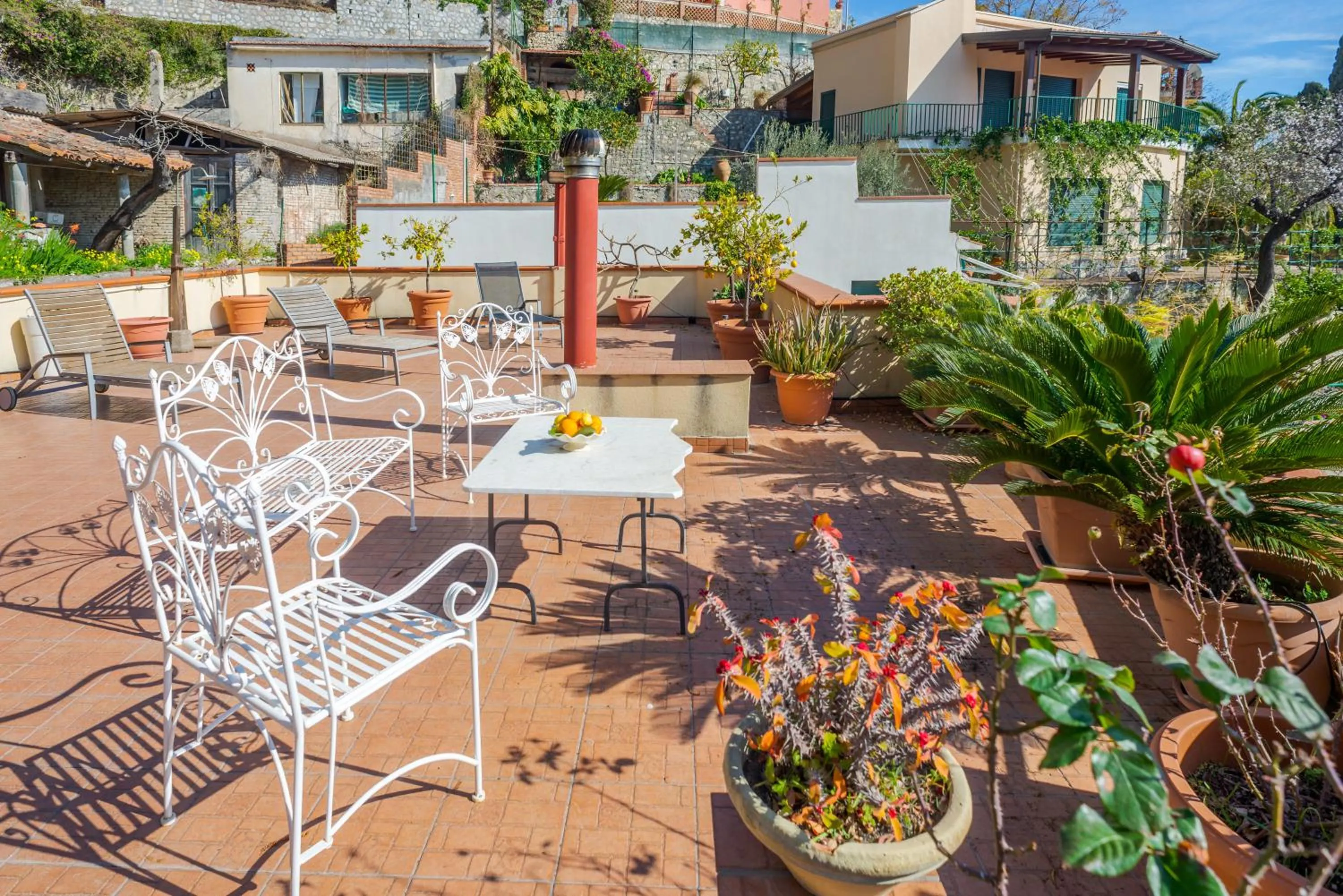 Balcony/Terrace in Villa Giannina B&B
