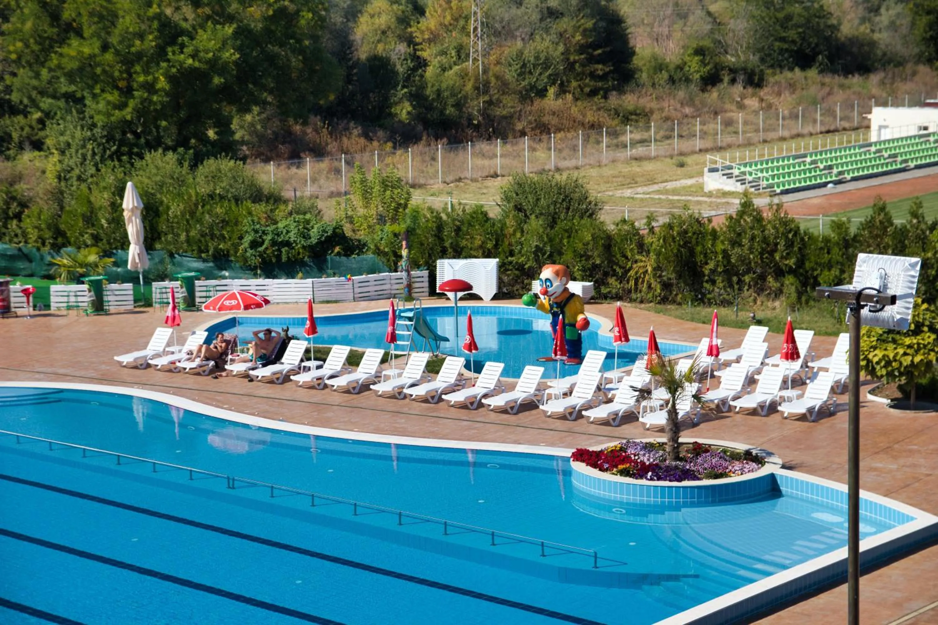 Hot Spring Bath in Balneo and SPA Complex MINERAL YAGODA