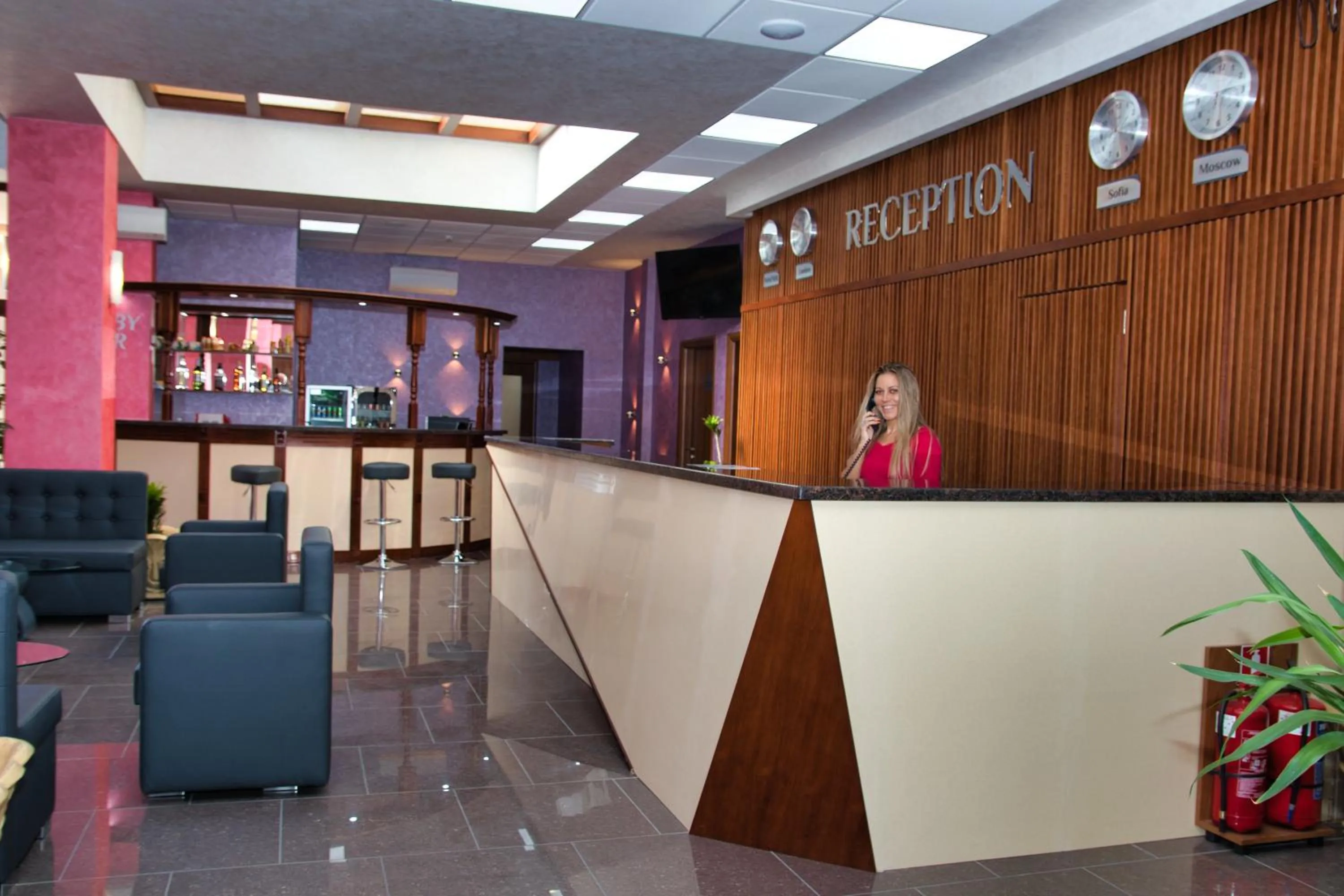 Lobby or reception in Balneo and SPA Complex MINERAL YAGODA