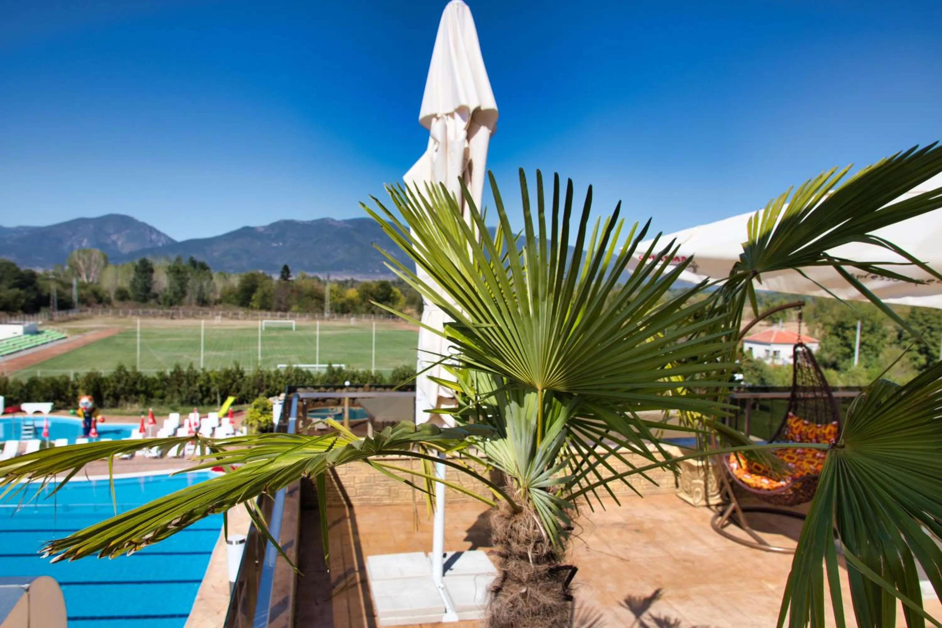 Swimming pool in Balneo and SPA Complex MINERAL YAGODA