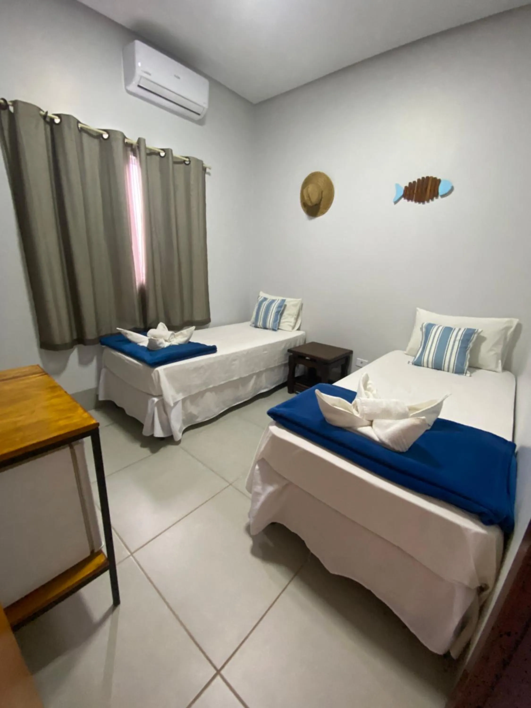 Bed in Pousada Maktub