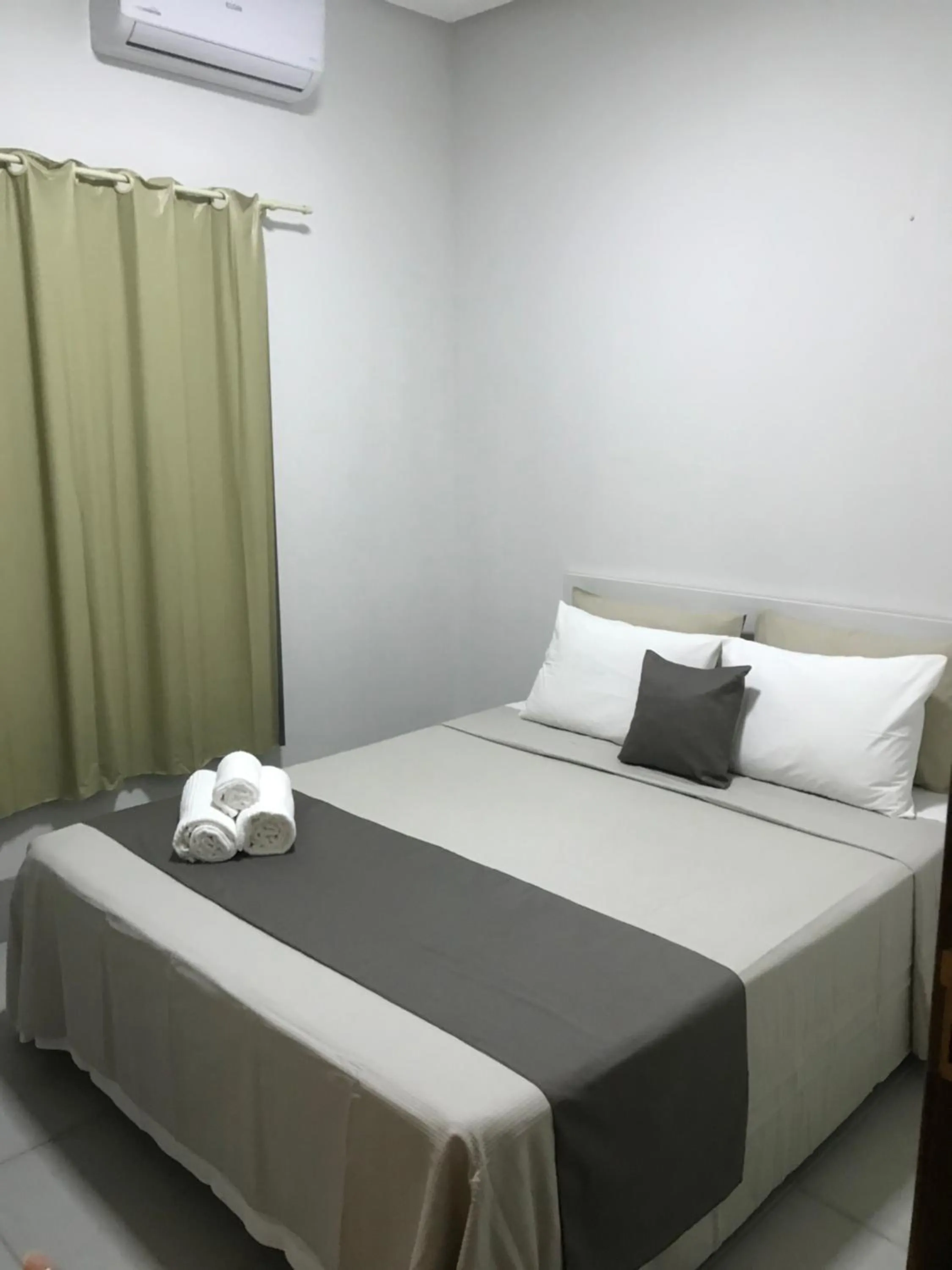 Bed in Pousada Maktub