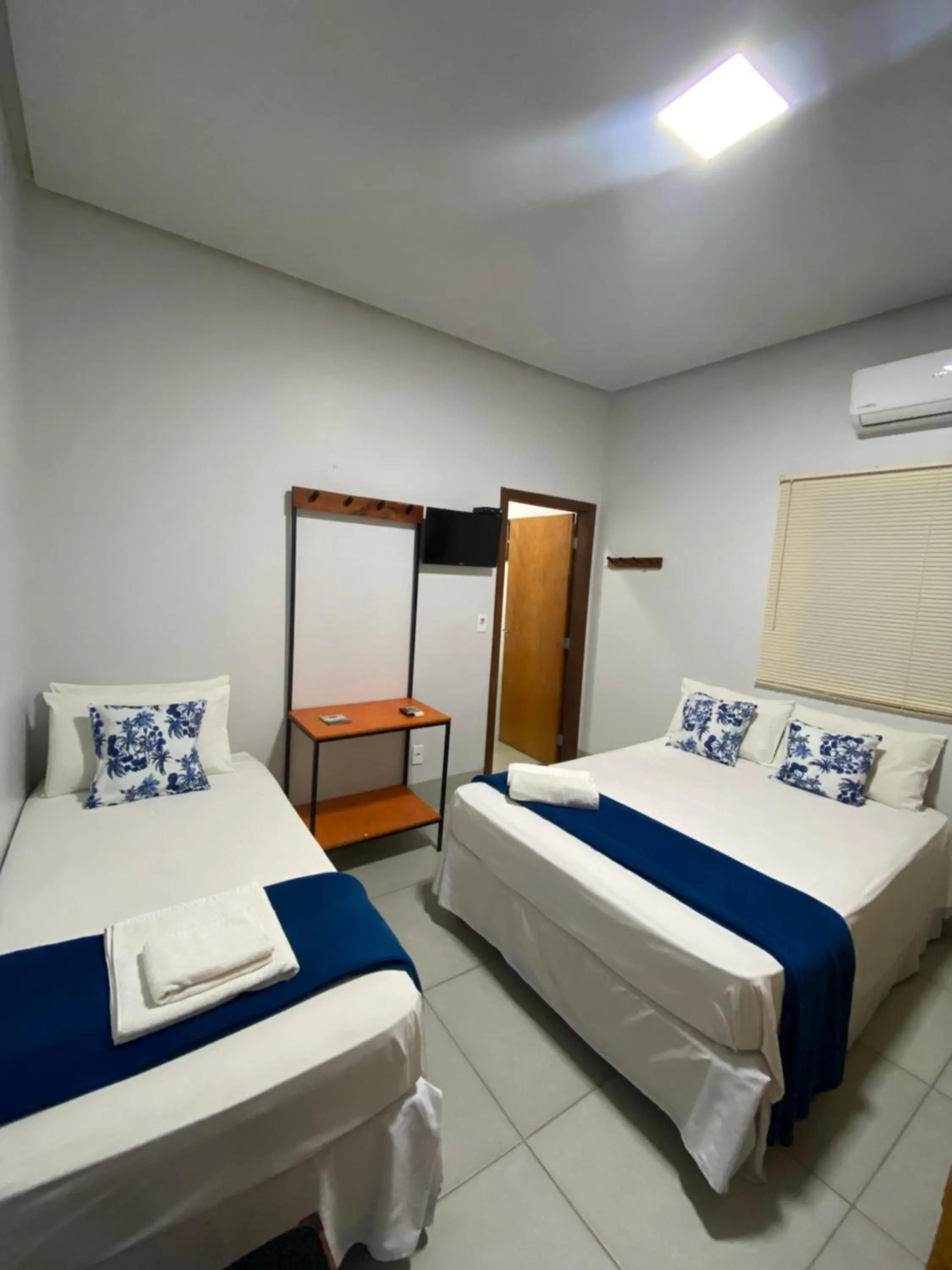 Bed in Pousada Maktub