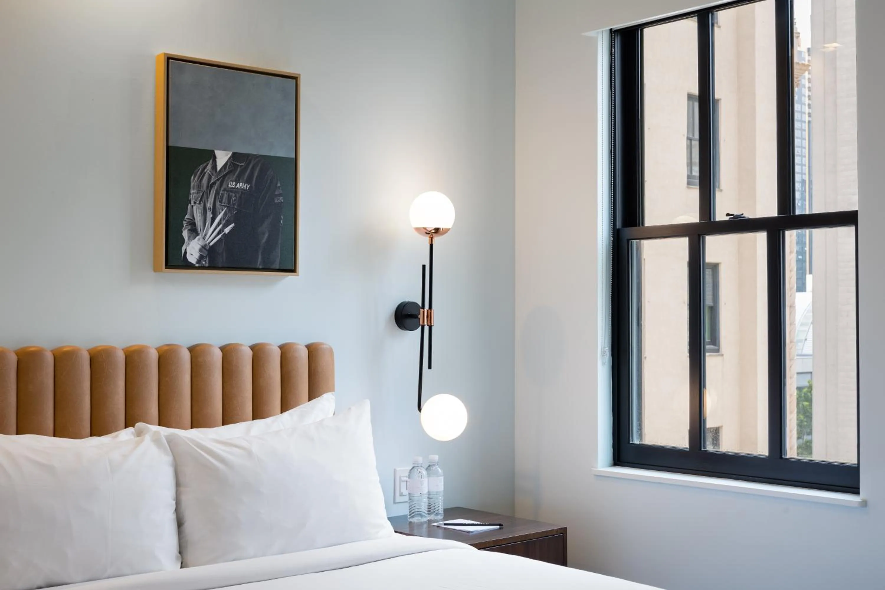 Bed in The Guild Hotel, San Diego Downtown, a Marriott Tribute Portfolio Hotel