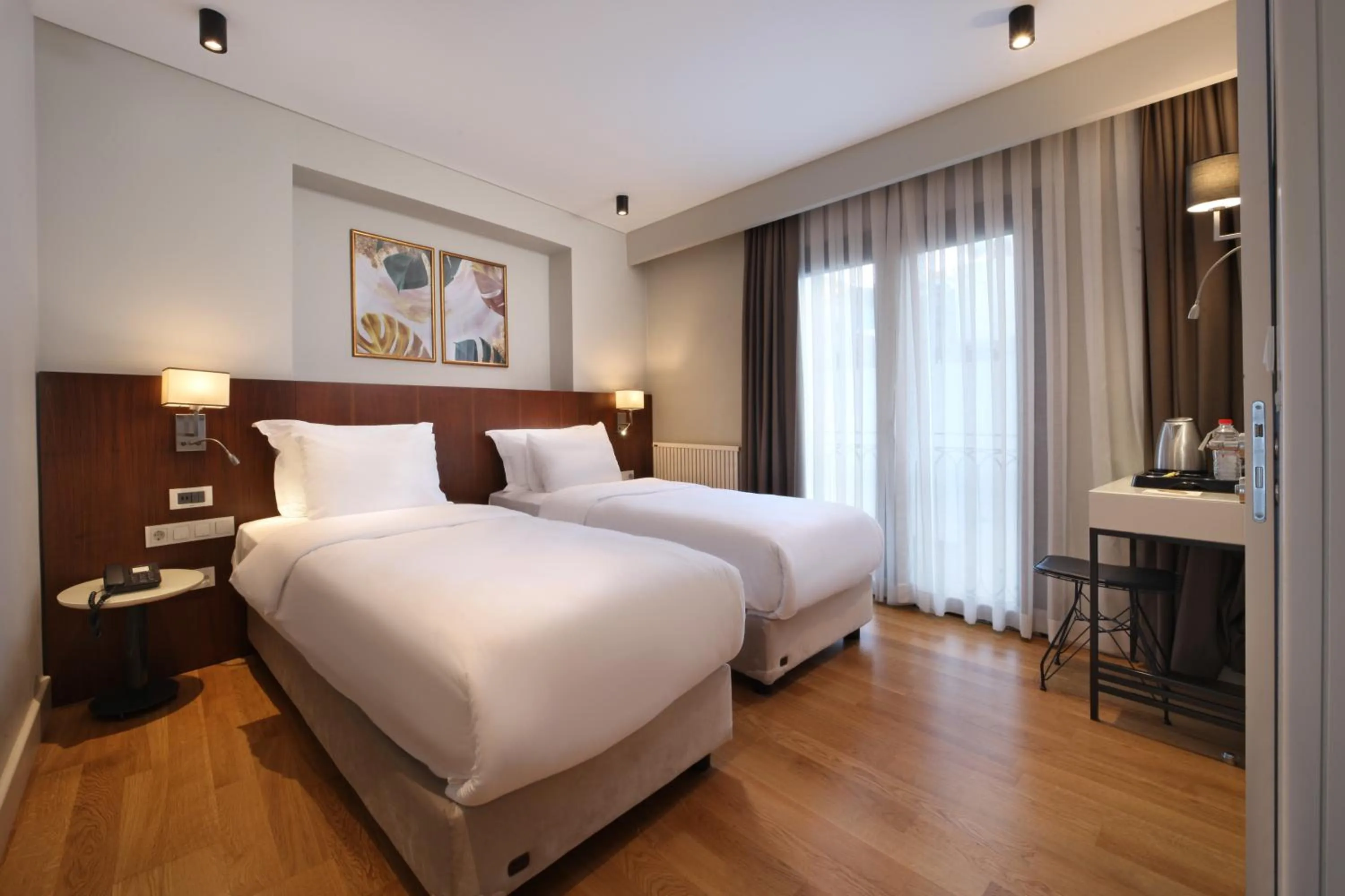 Bed in Suadhan Hotel