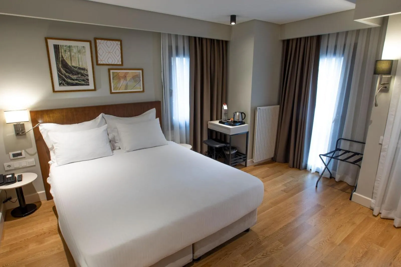 Bed in Suadhan Hotel