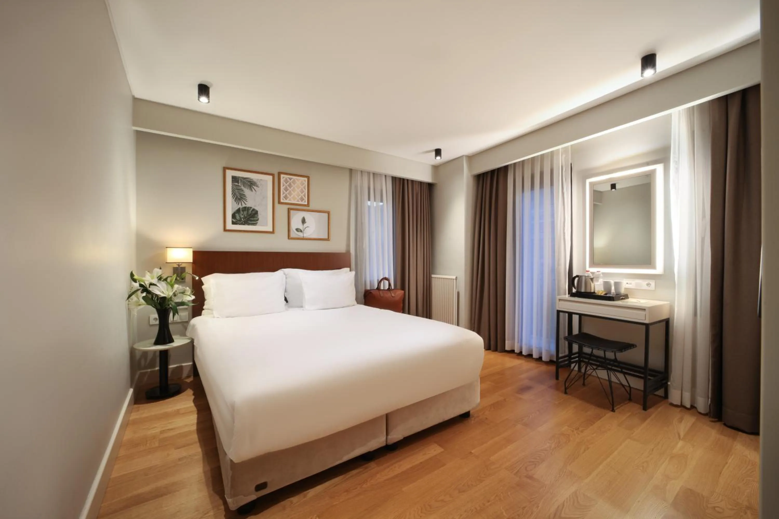 Bed in Suadhan Hotel