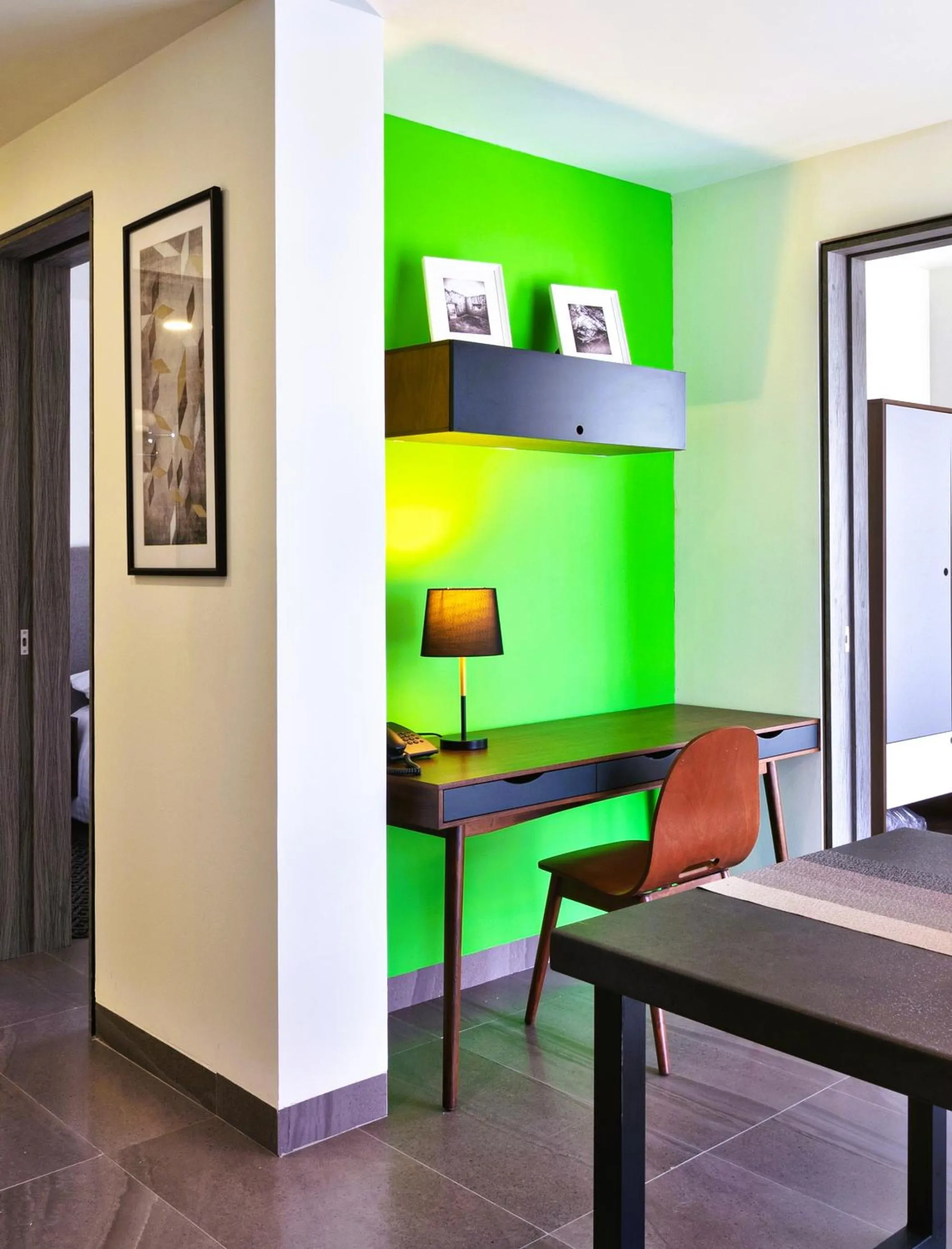 Seating area in Arboleda 5 Luxury Lofts