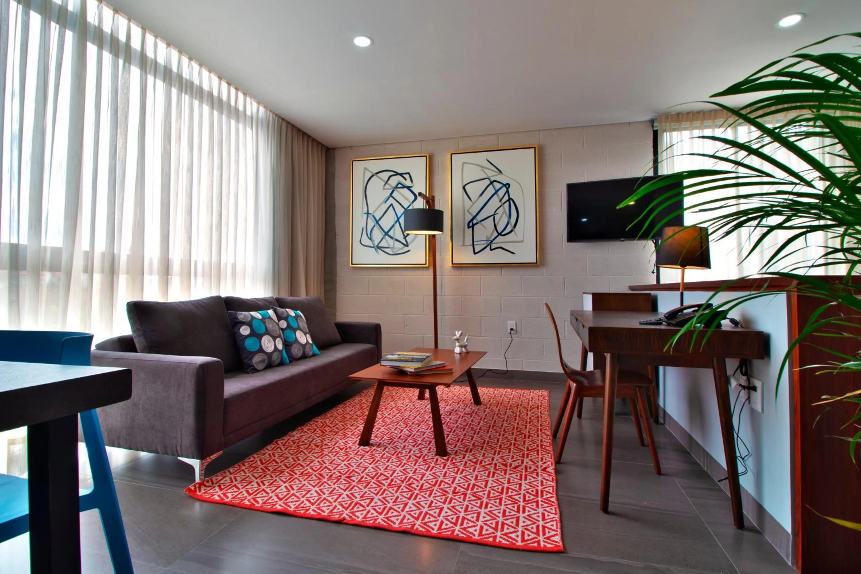 Living room in Arboleda 5 Luxury Lofts