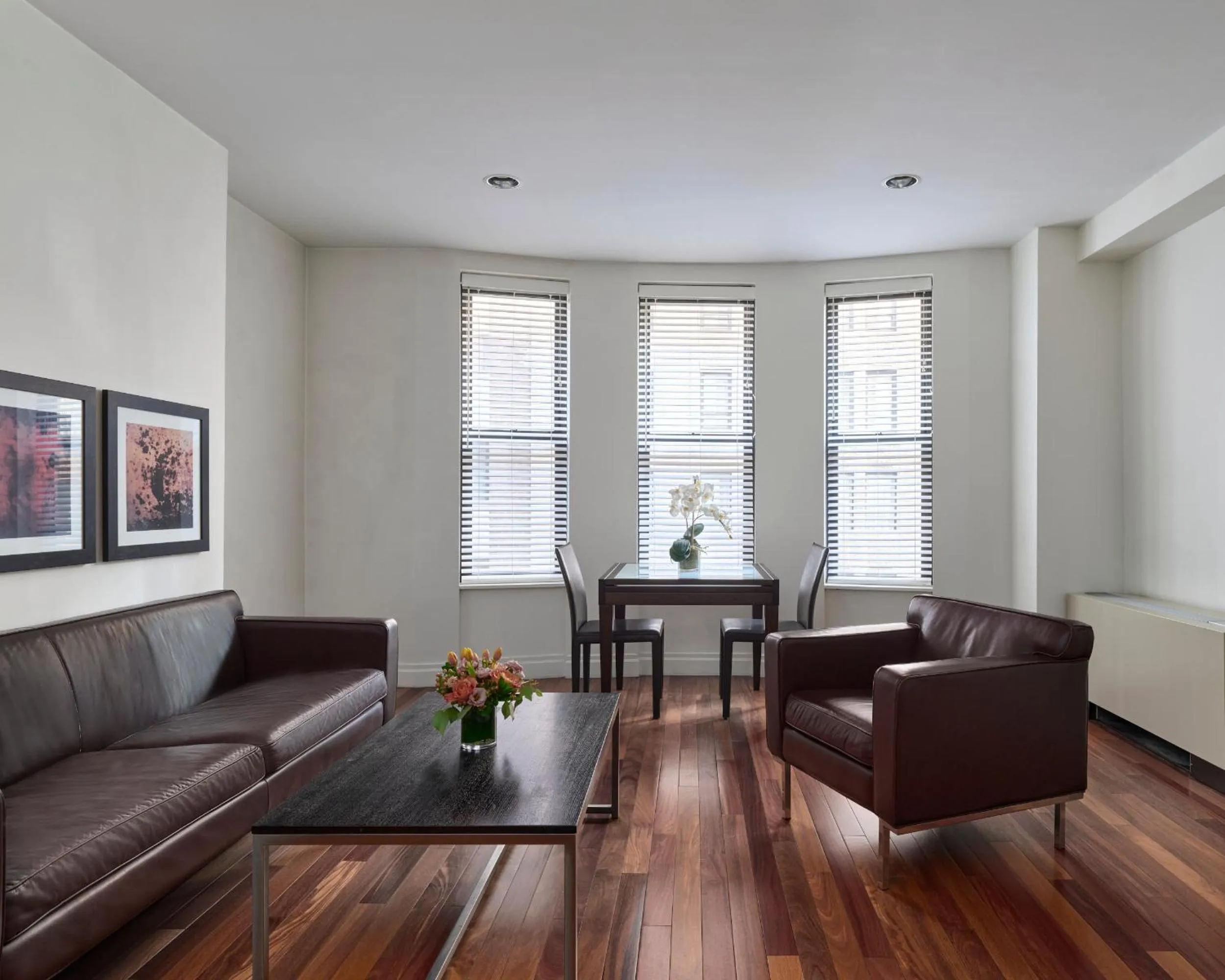 Living room in AKA Times Square