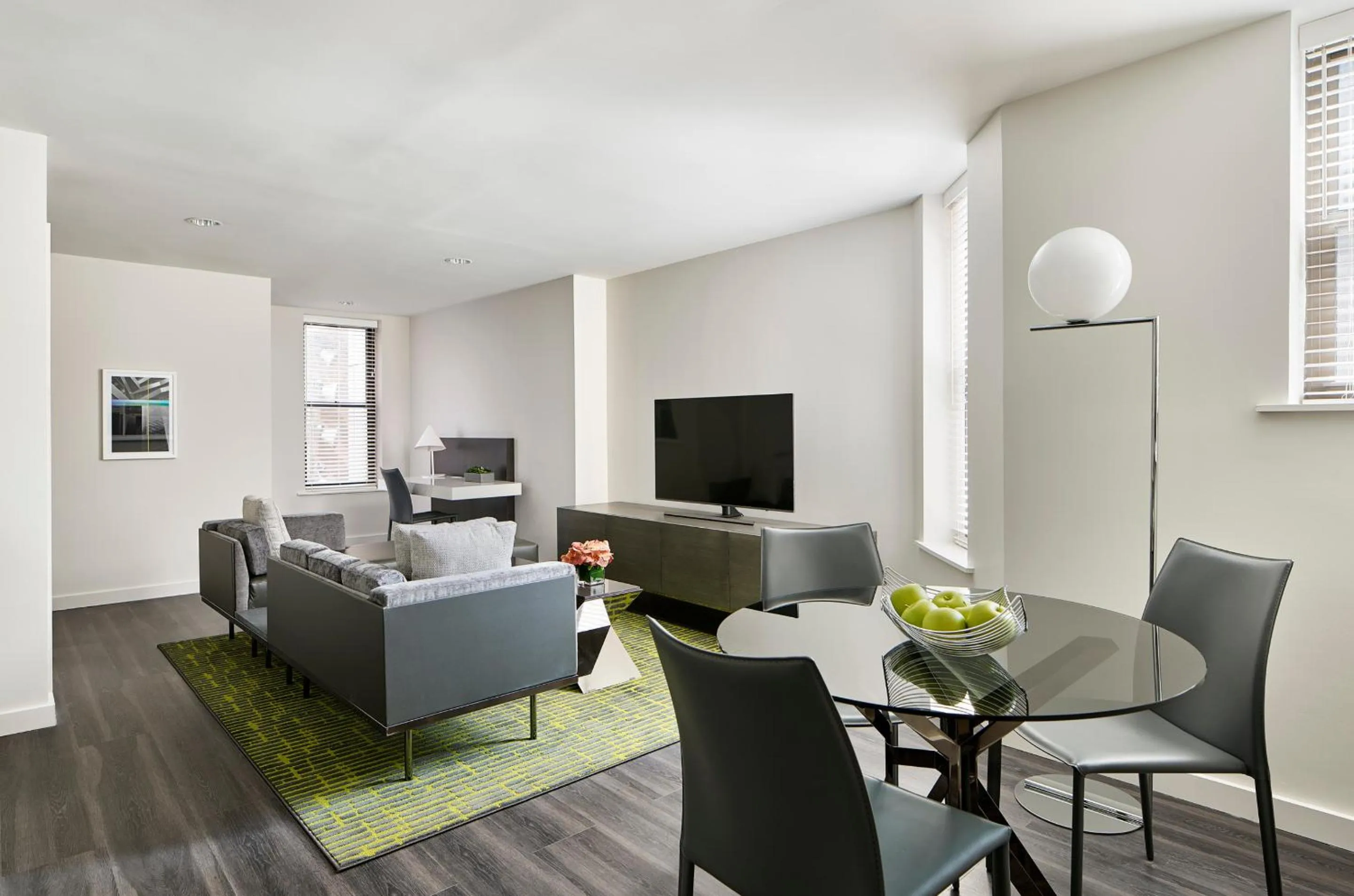 Living room in AKA Times Square