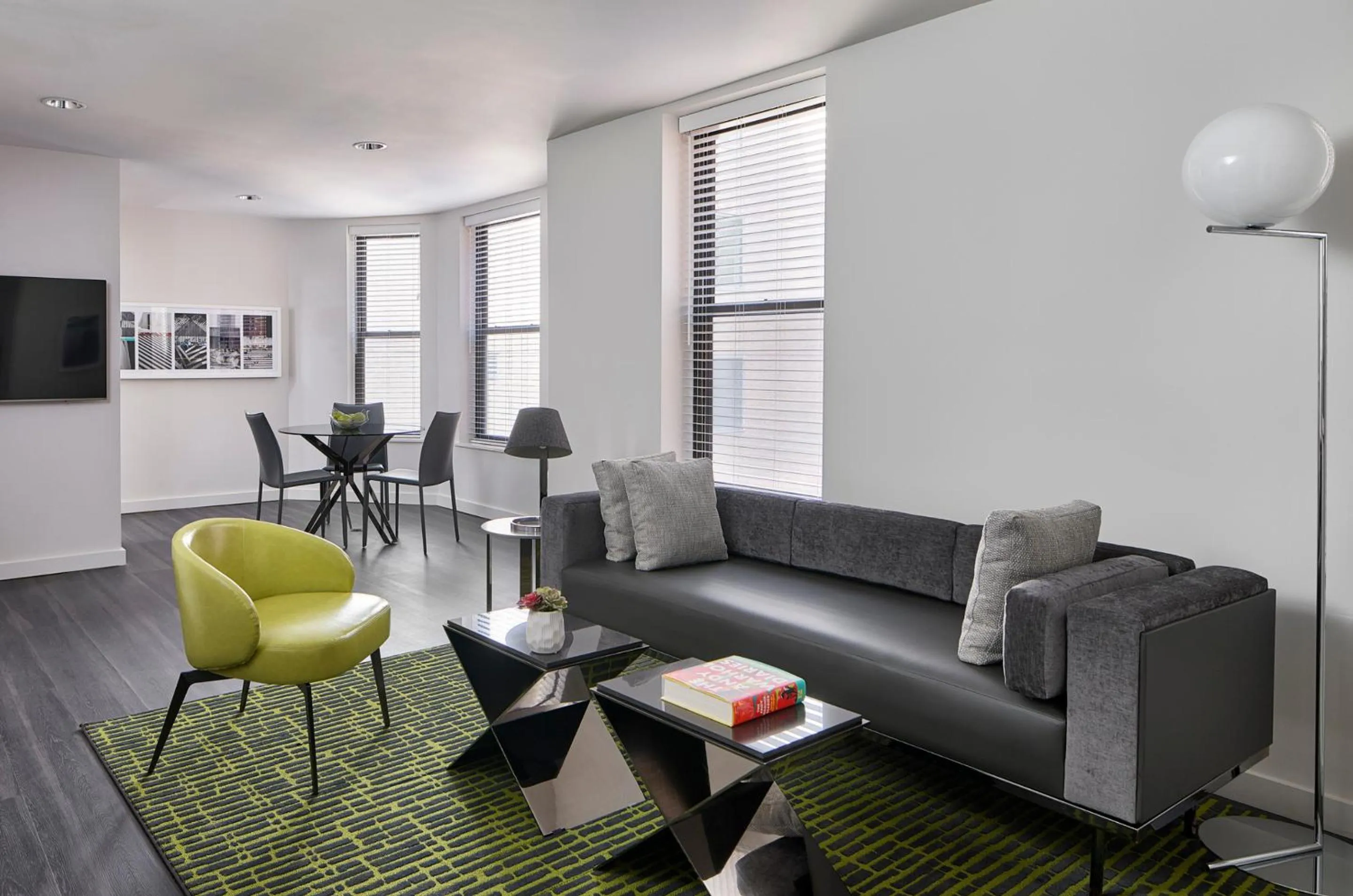 Living room in AKA Times Square