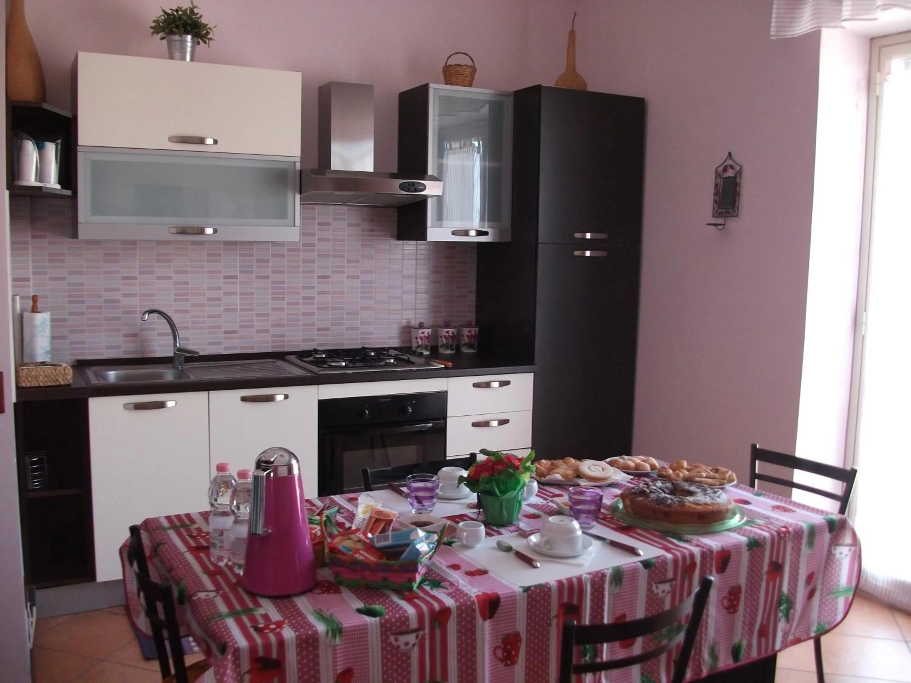 Kitchen or kitchenette in B&B Terra Niura