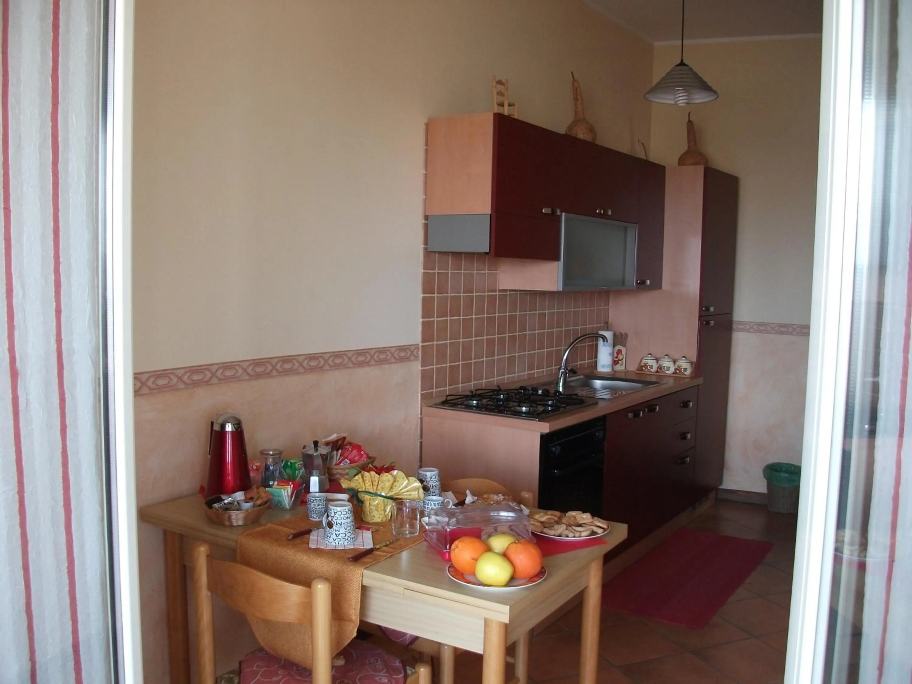 Kitchen or kitchenette in B&B Terra Niura