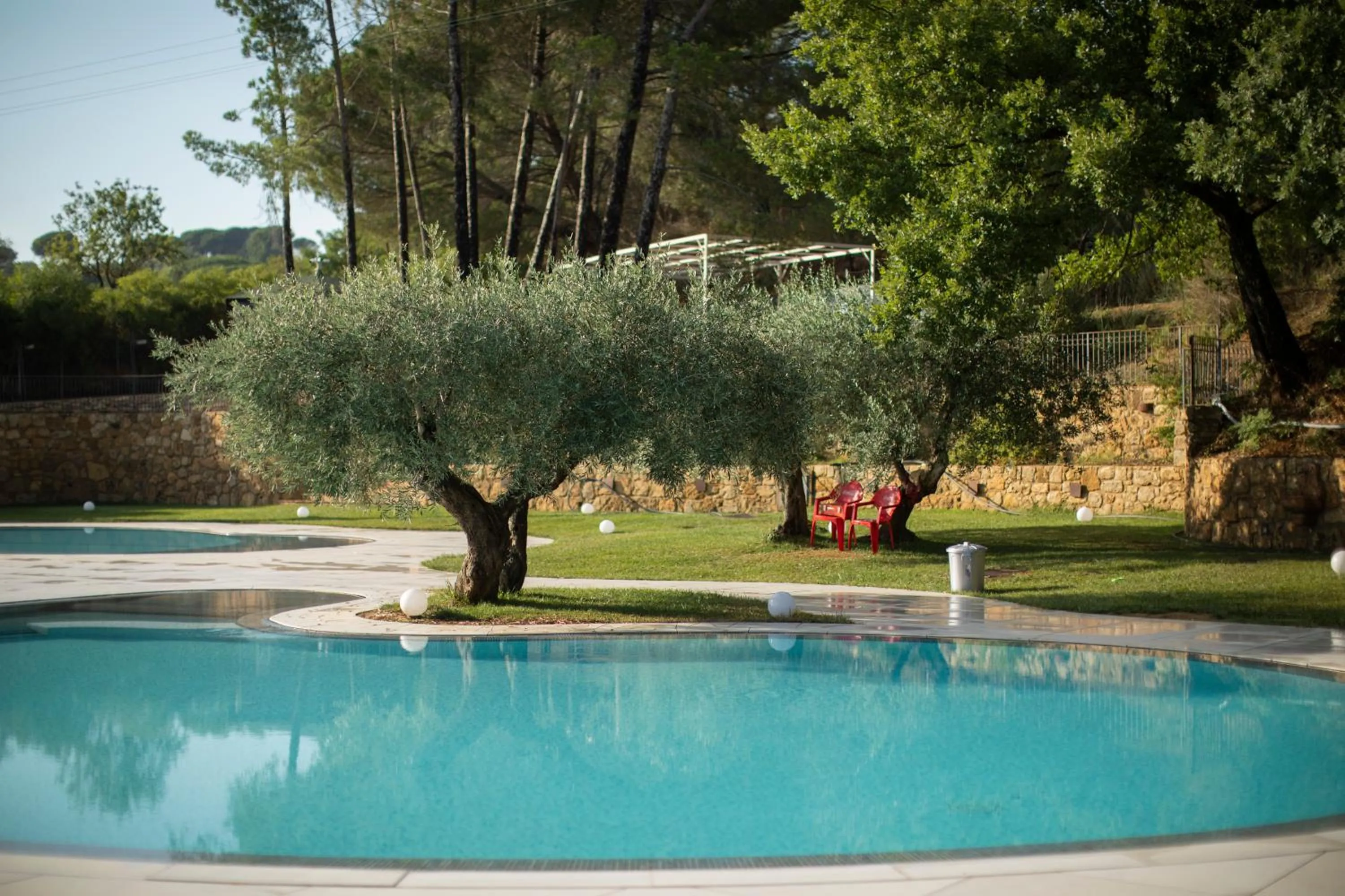 Swimming pool in Leano Agriresort