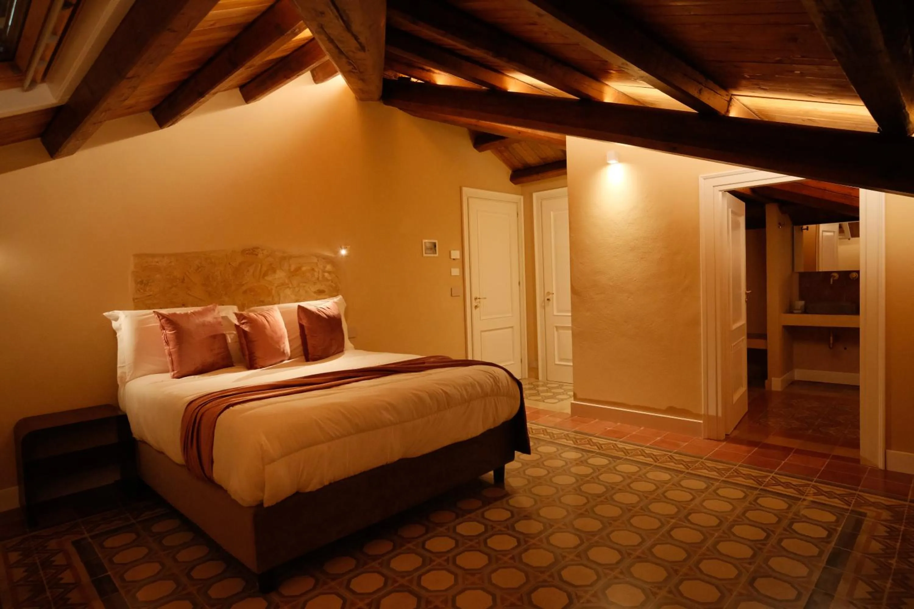 Bed in Leano Agriresort