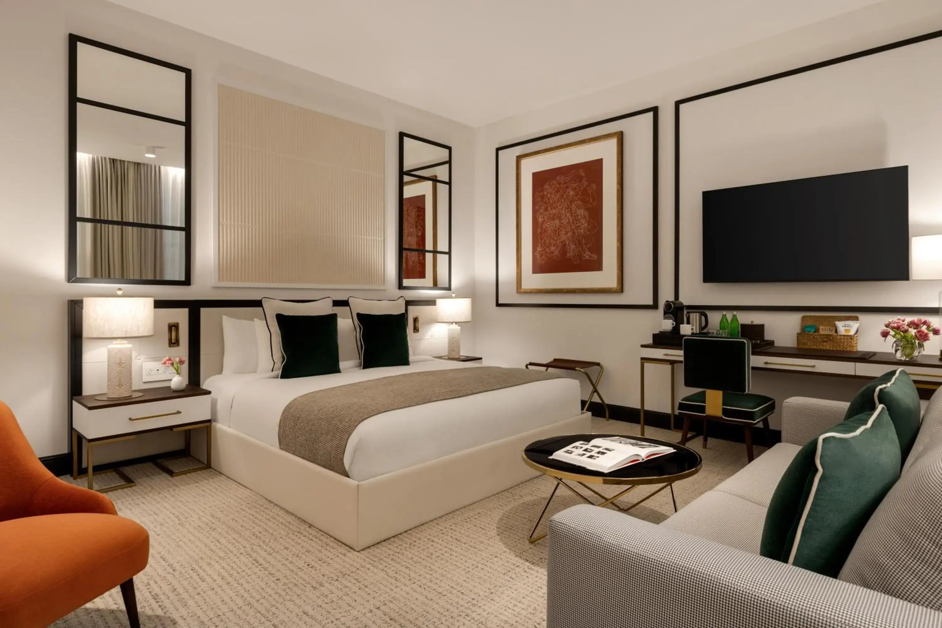 Junior Suite Mobility/Hearing Accessible with Roll-In Shower in The Chemists Club Hotel Junior Suite Mobility/Hearing Accessible with Roll-In Shower in The Chemists Club Hotel