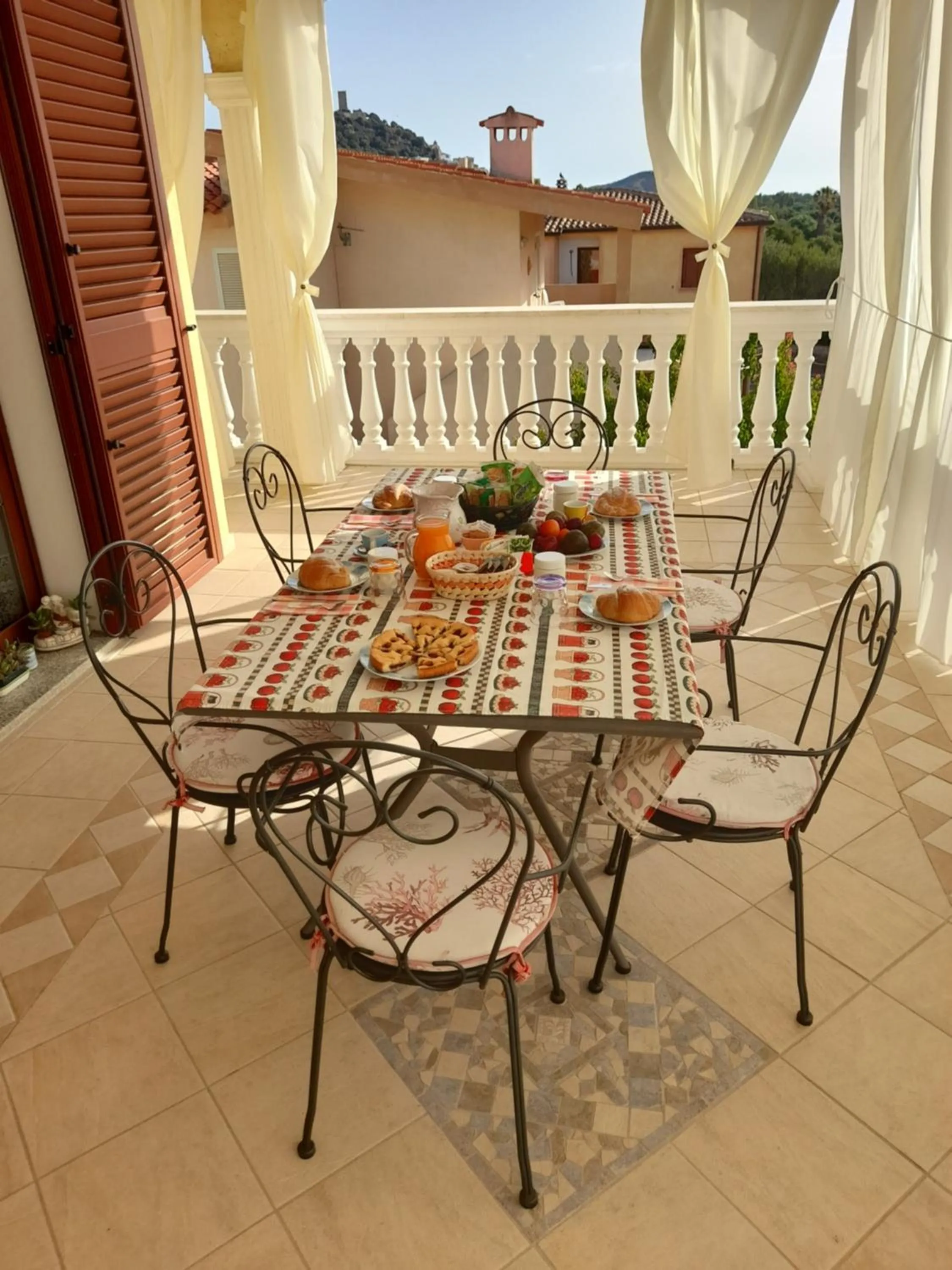 Balcony/Terrace in B&B La Collina