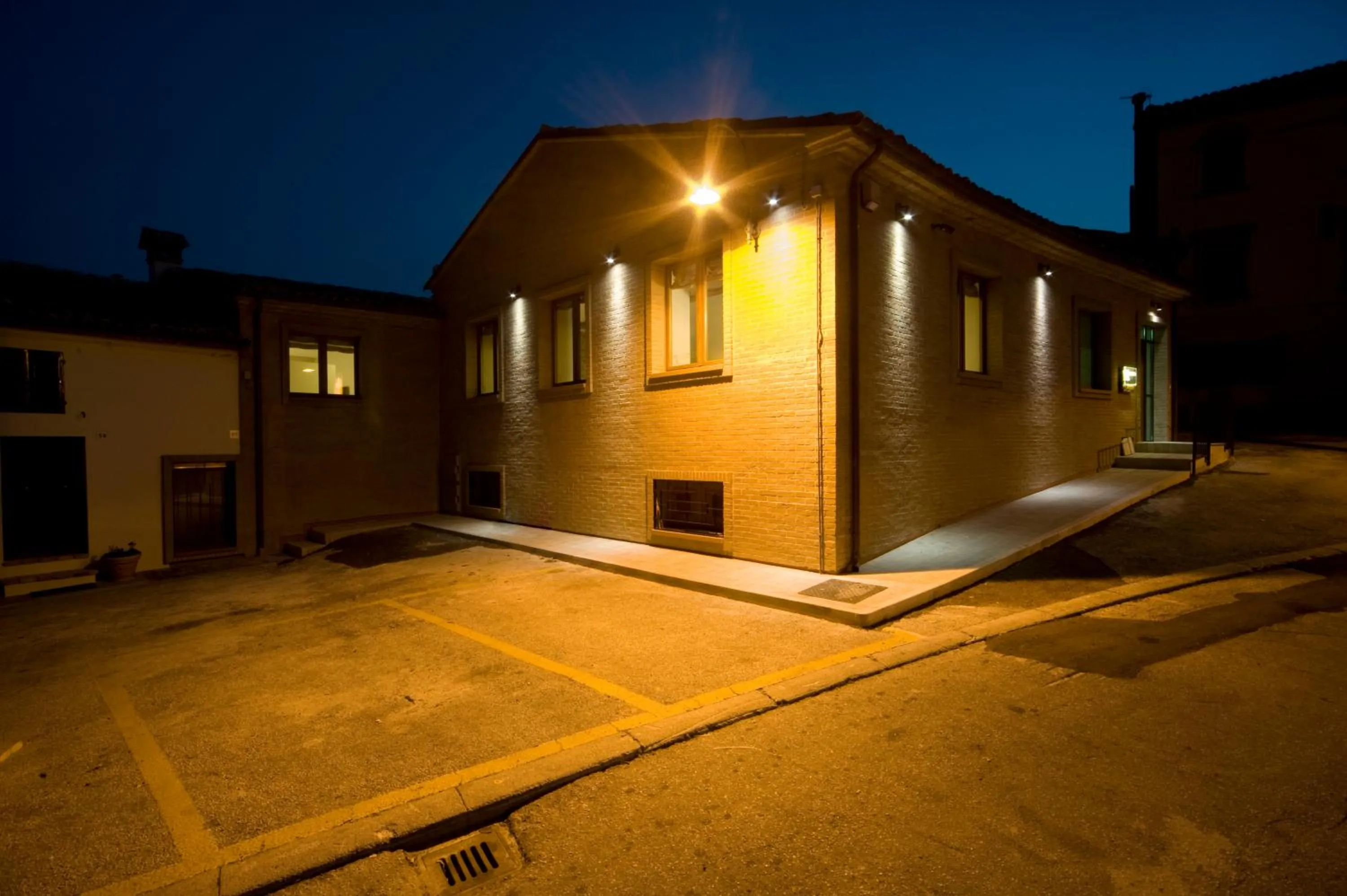 Facade/entrance in Le Civette
