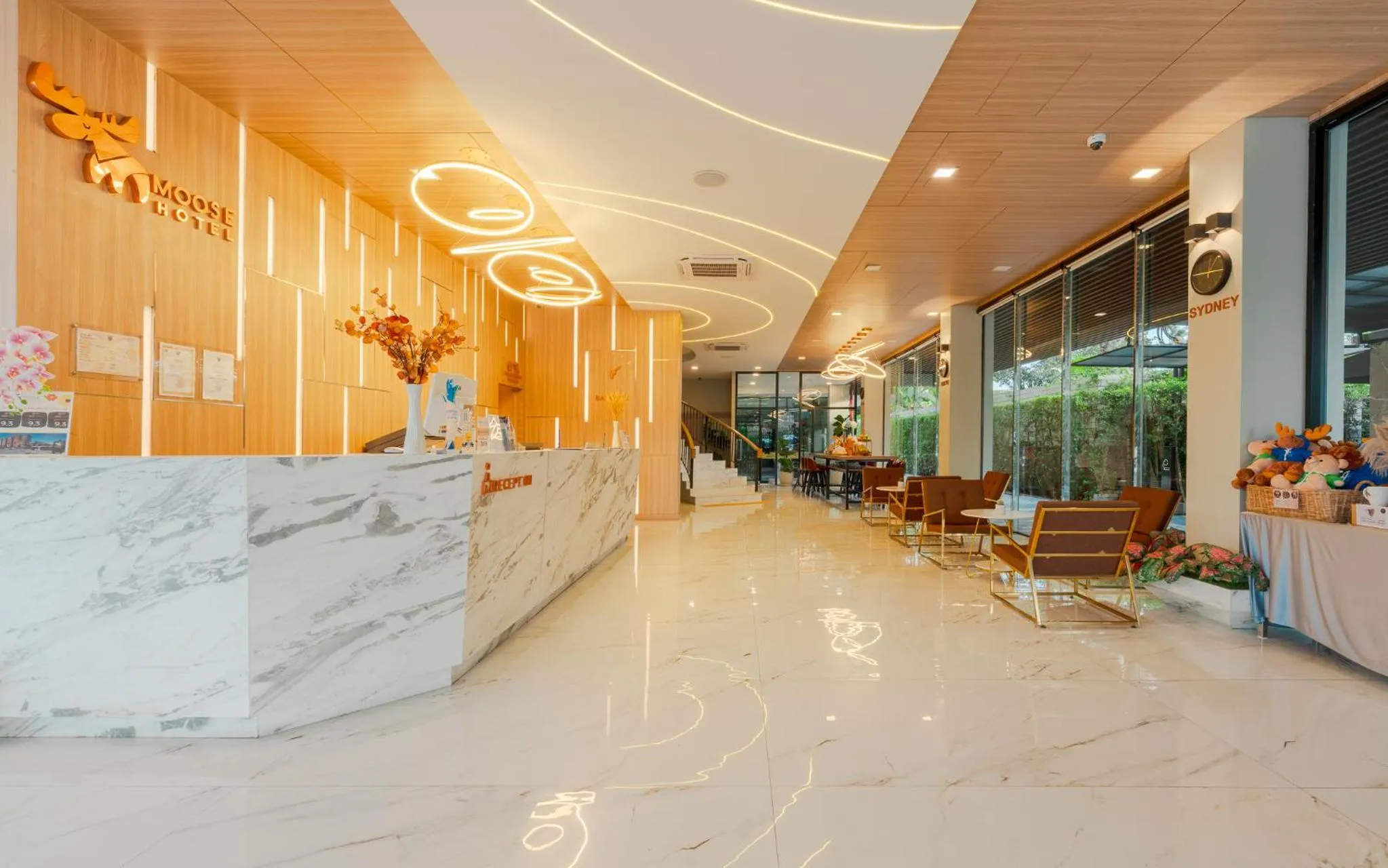 Lobby or reception in Moose Hotel Chiangmai