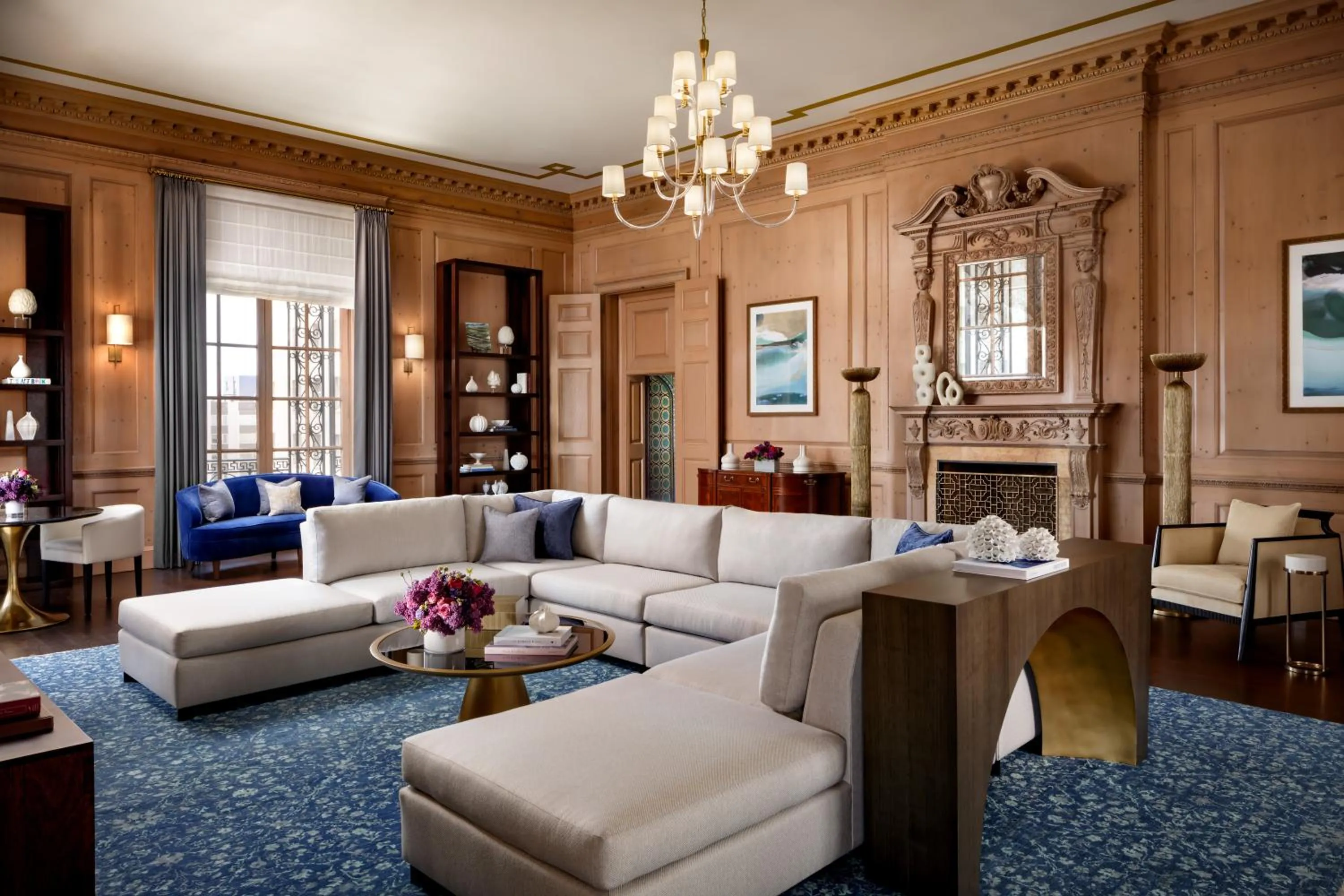Living room in Fairmont San Francisco