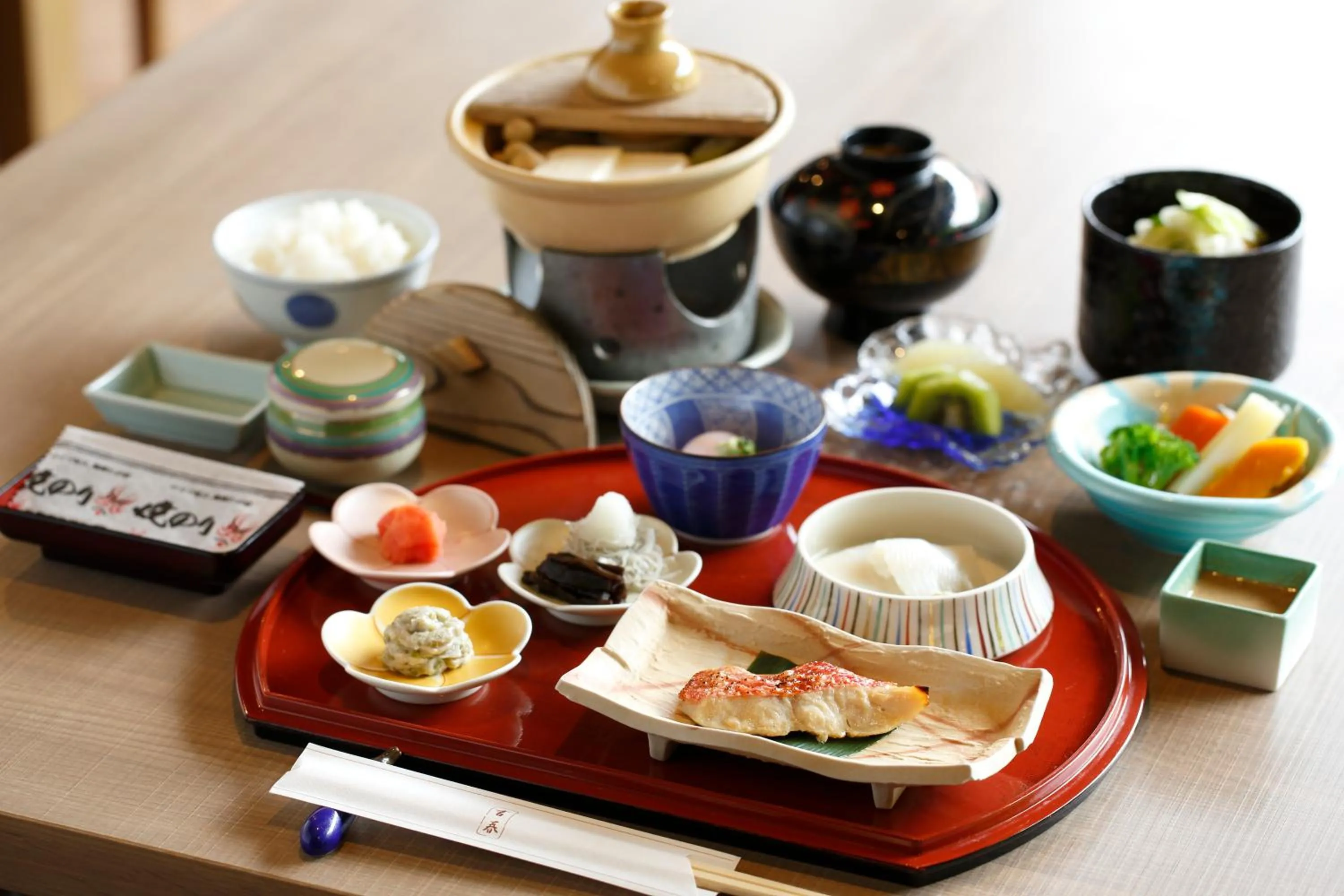 Breakfast in Yumeguri no Yado Yoshiharu