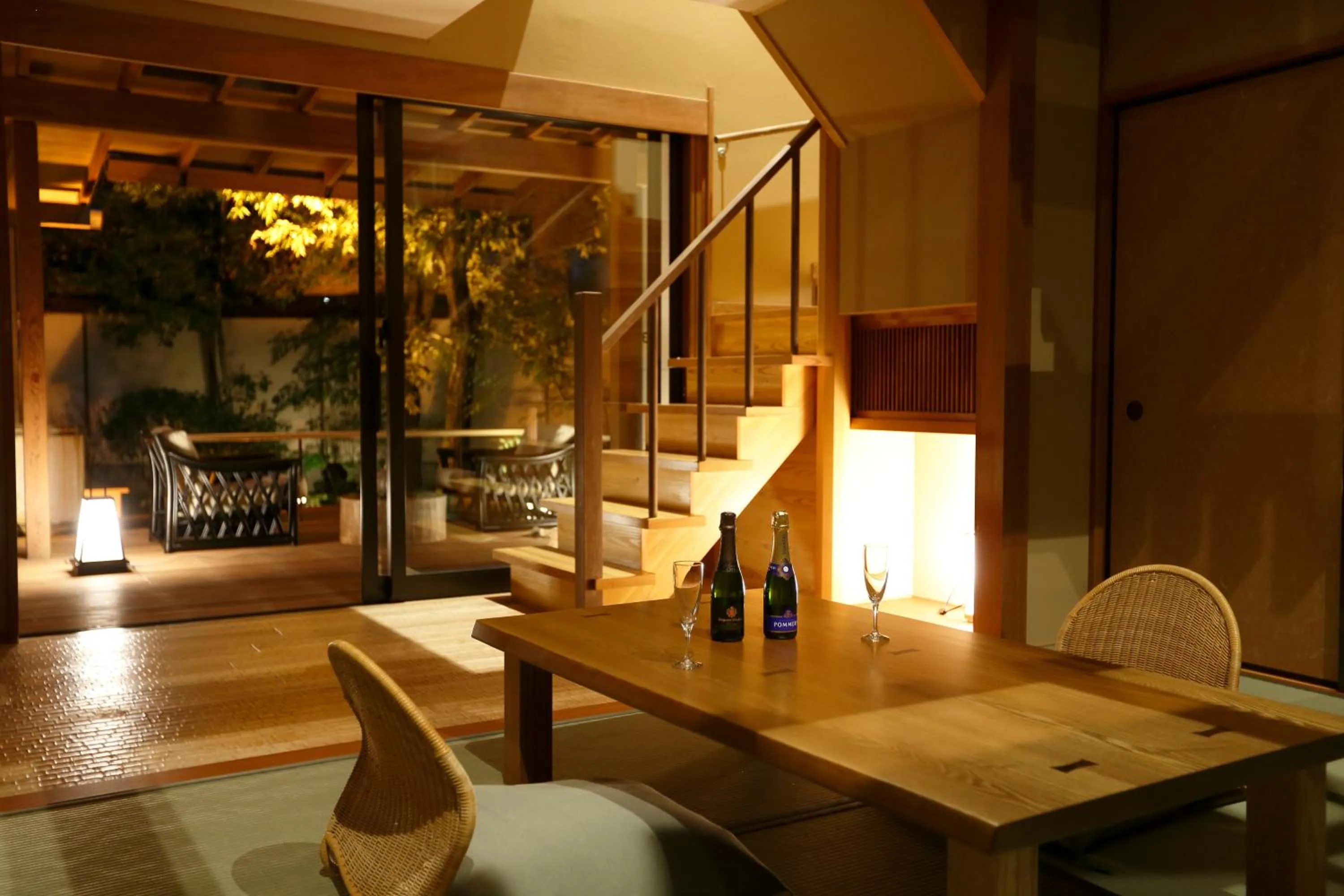 Garden view in Yumeguri no Yado Yoshiharu