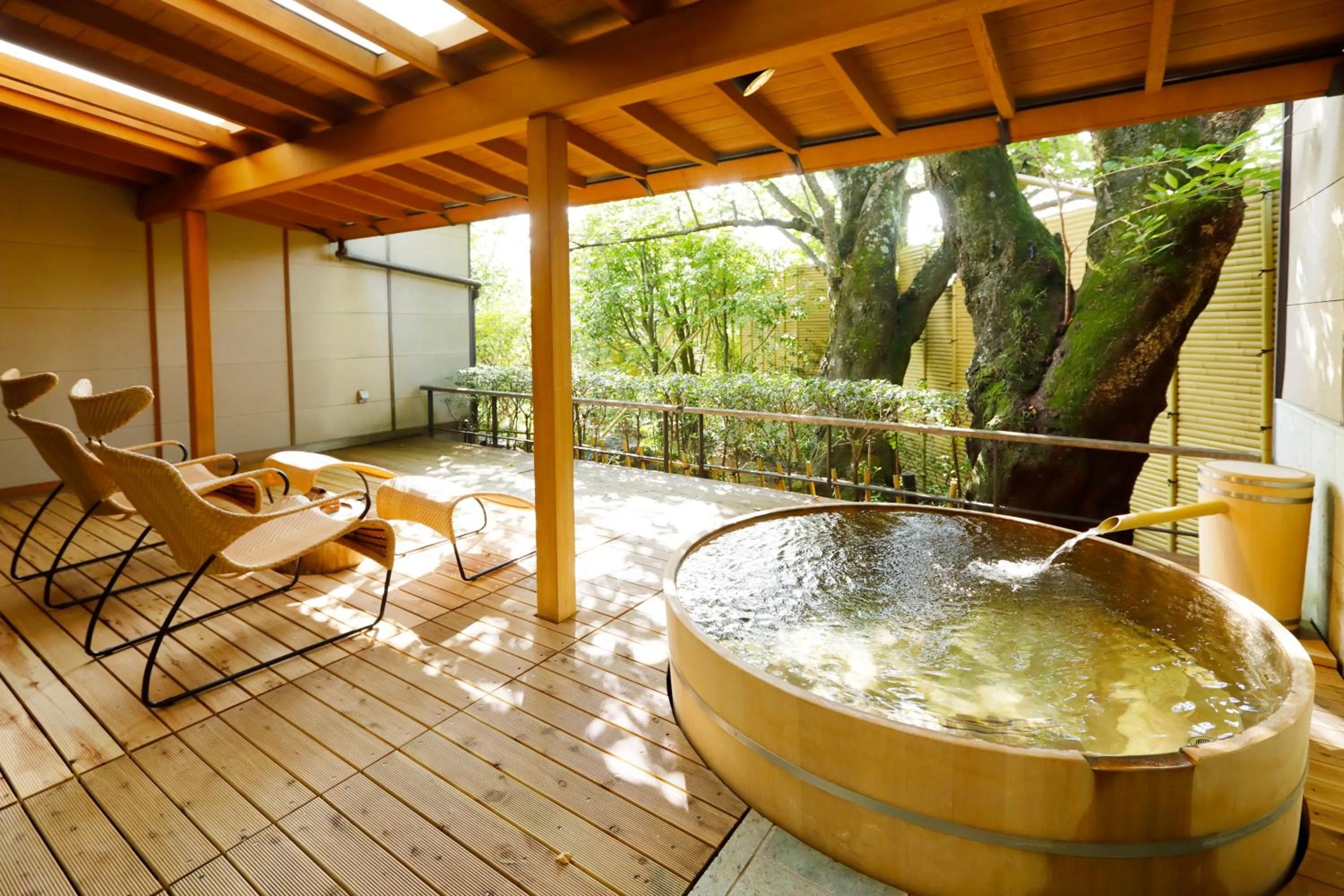 Garden in Yumeguri no Yado Yoshiharu