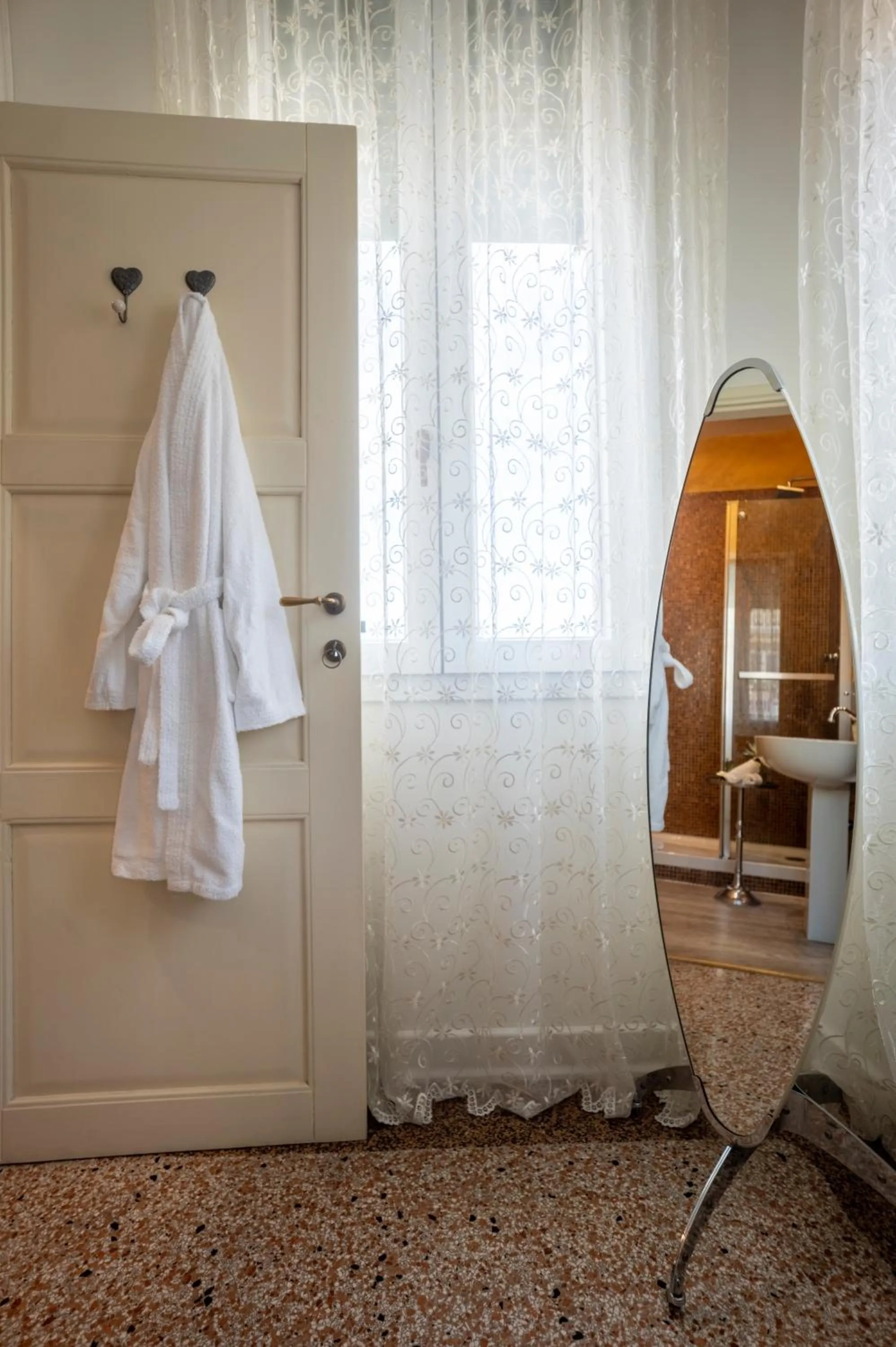 Bathroom in Colombo Bed & Breakfast Mestre