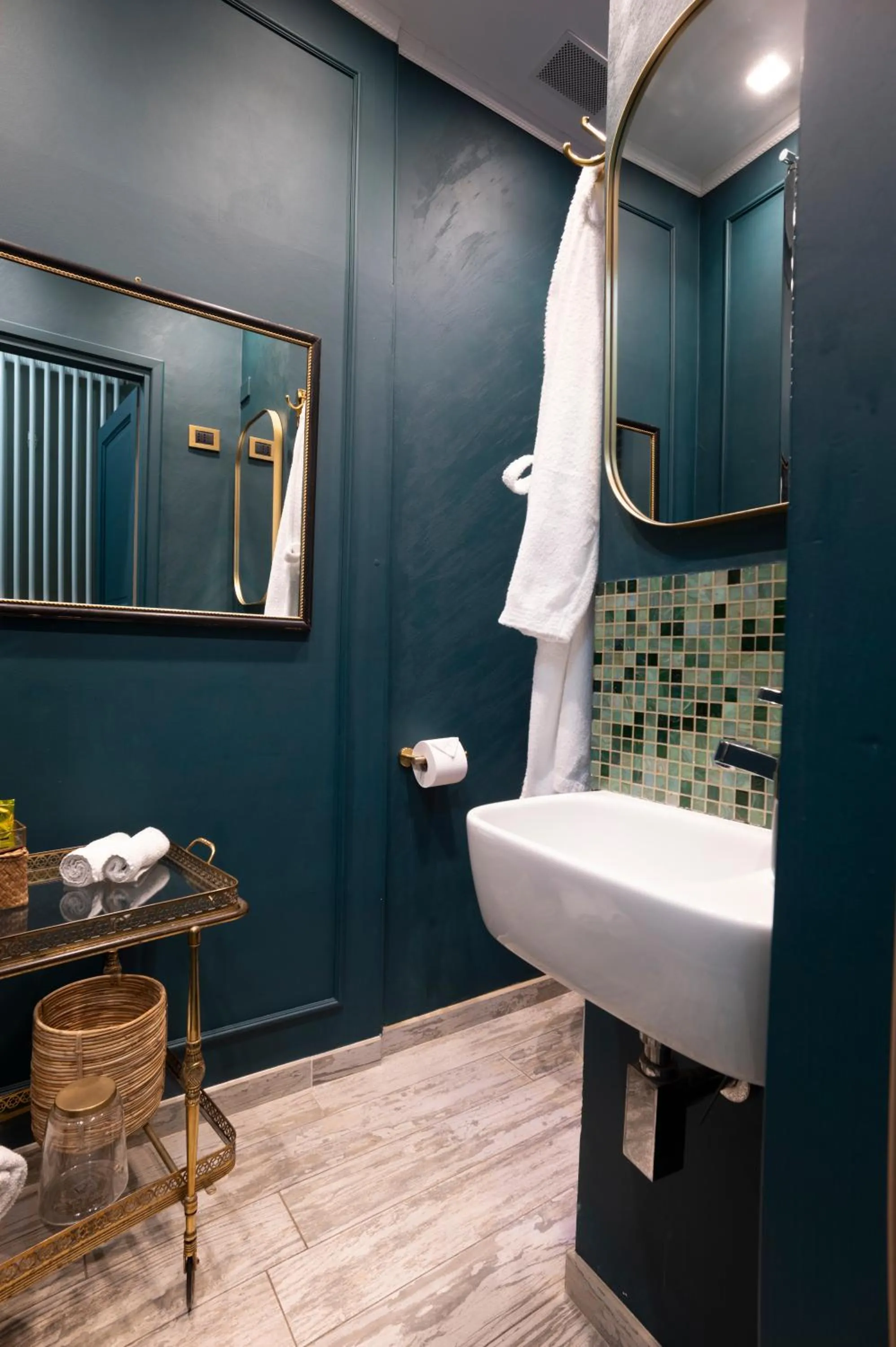 Bathroom in Colombo Bed & Breakfast Mestre