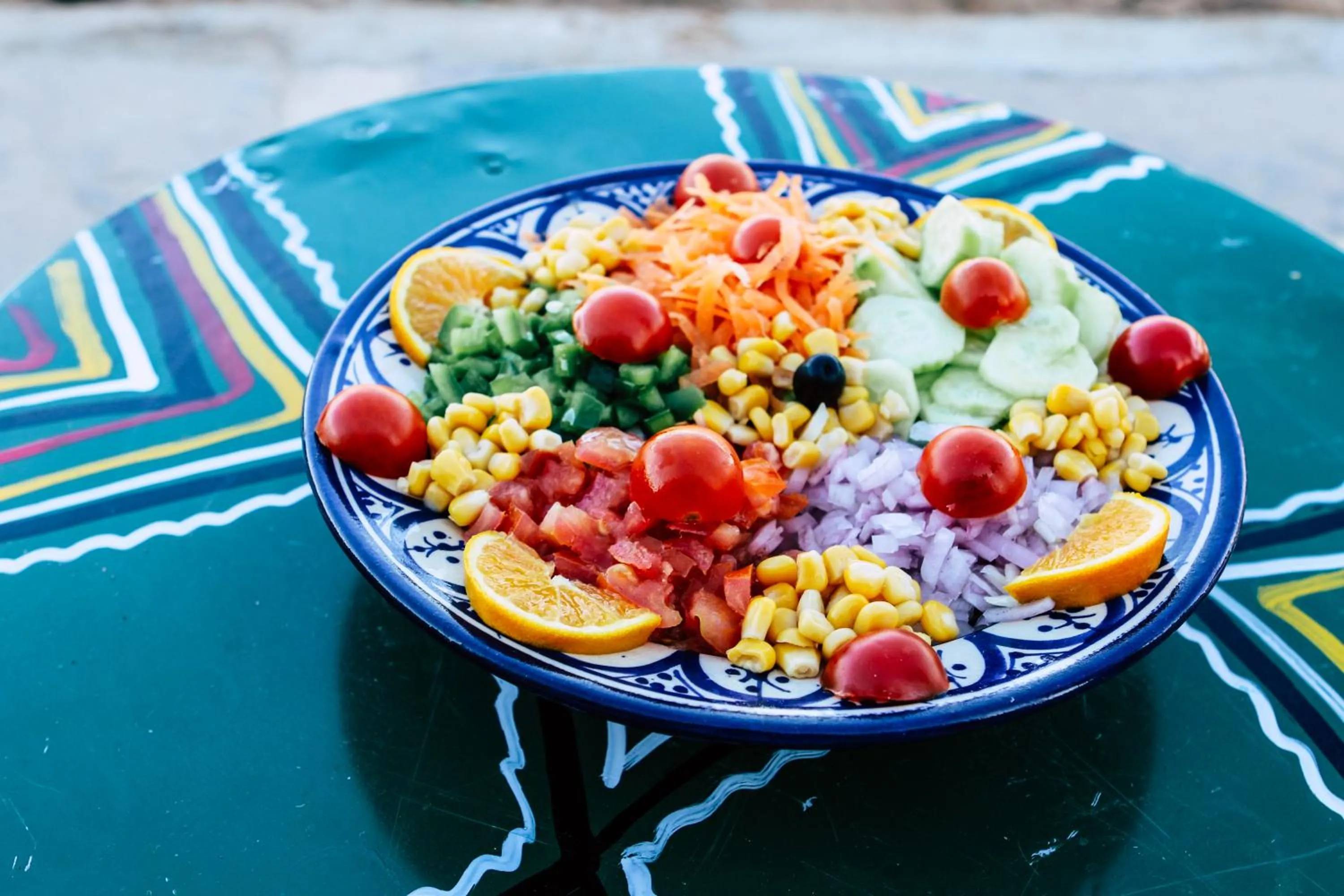 Restaurant/places to eat in Riad Caravasar