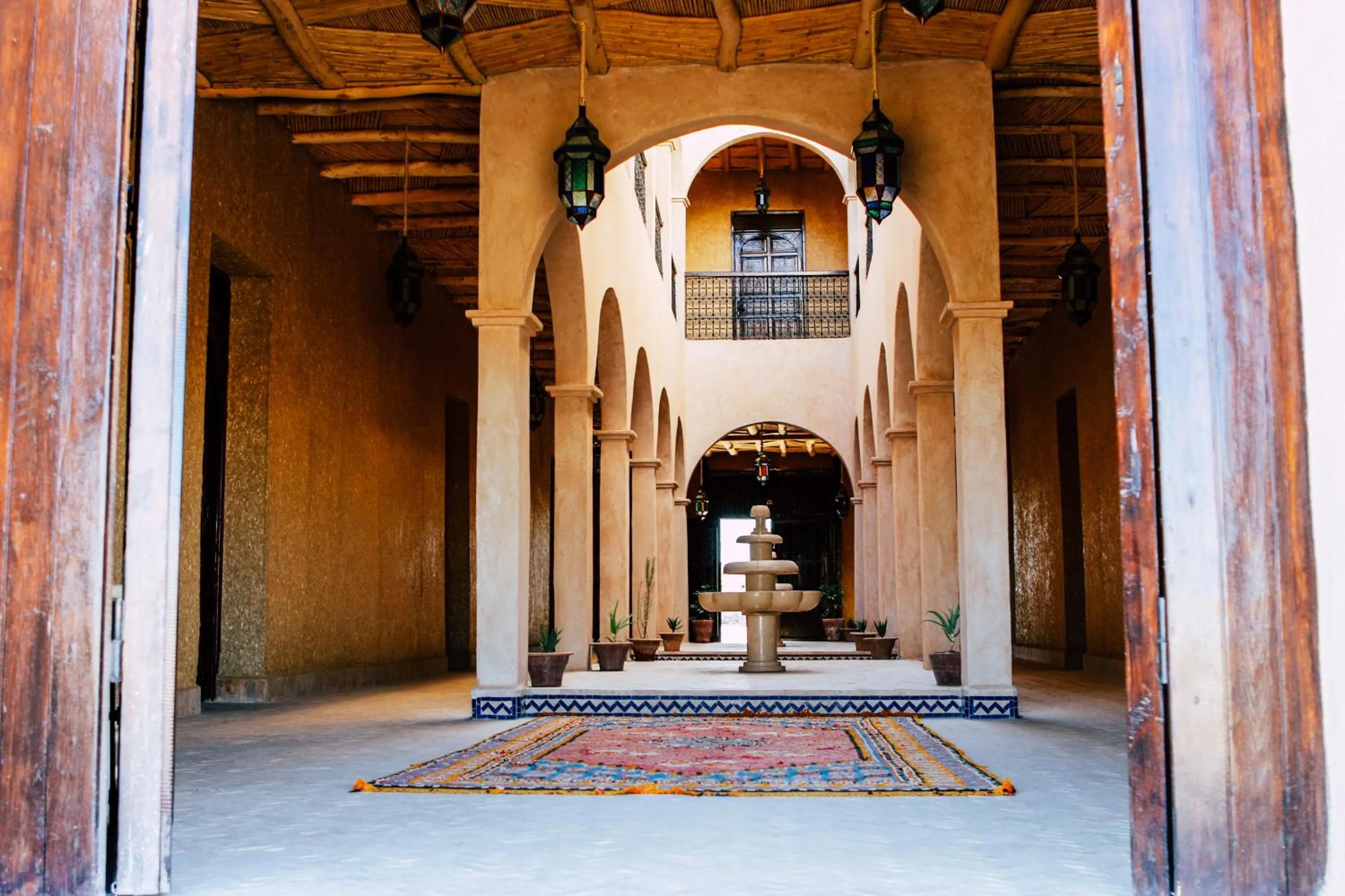Facade/entrance in Riad Caravasar