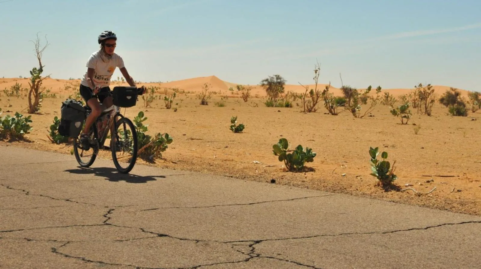 Cycling in Riad Caravasar