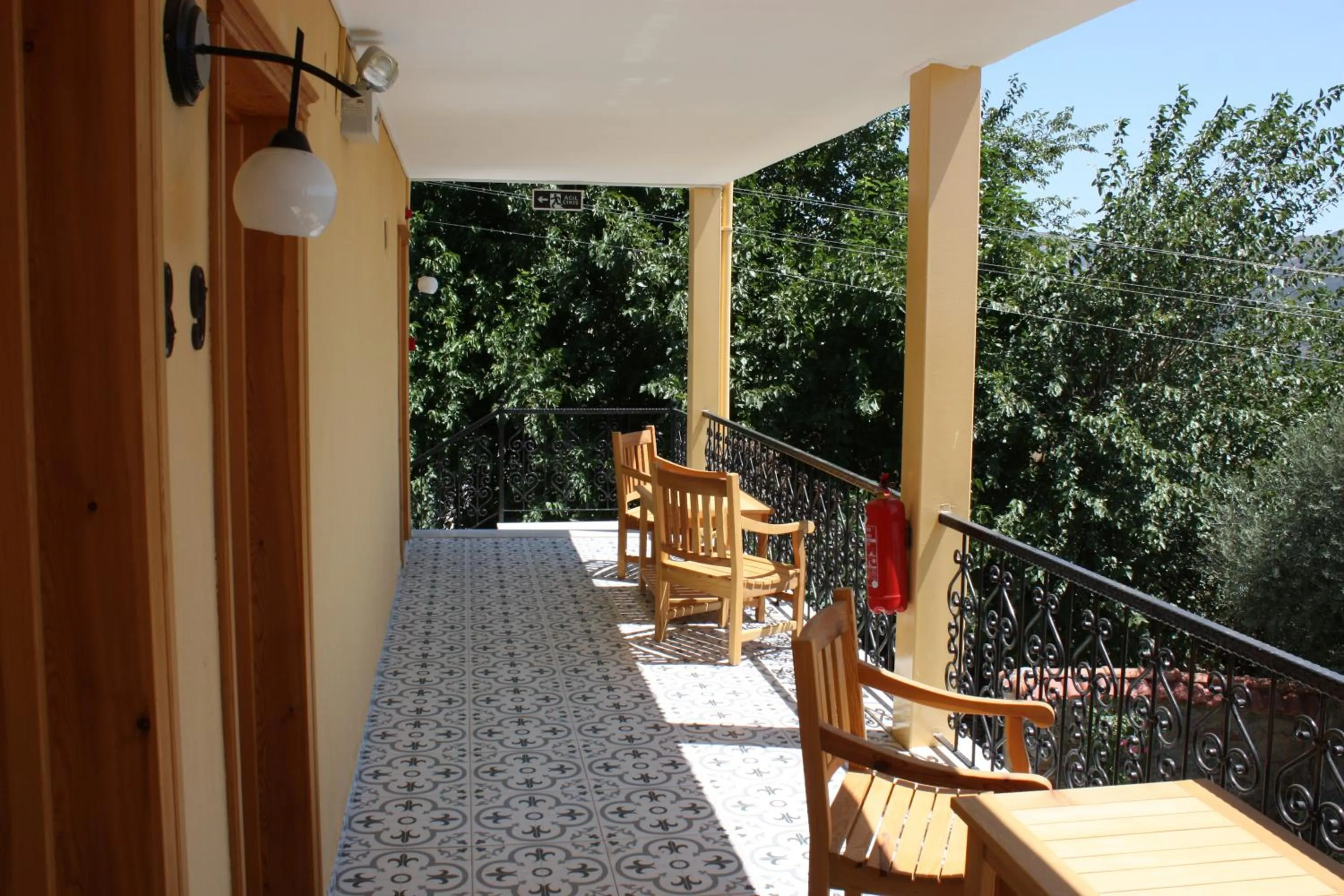 Patio in Birgi Rukim Otel