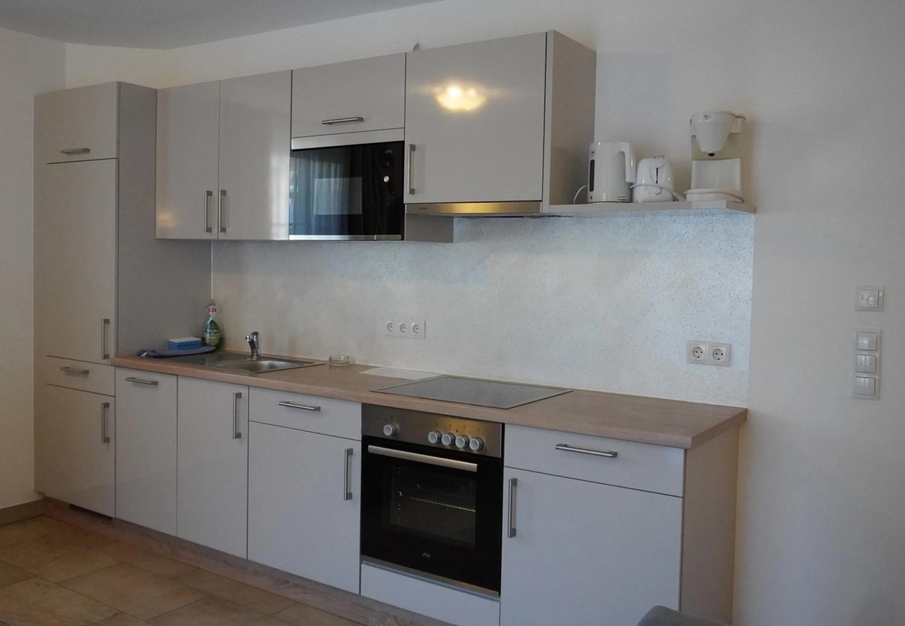 Kitchen or kitchenette in Appartements Fritzhof