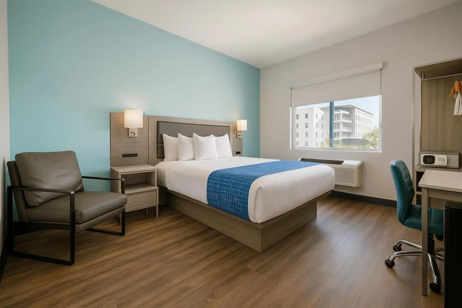 Photo of the whole room, Bed in Travelodge by Wyndham LAX