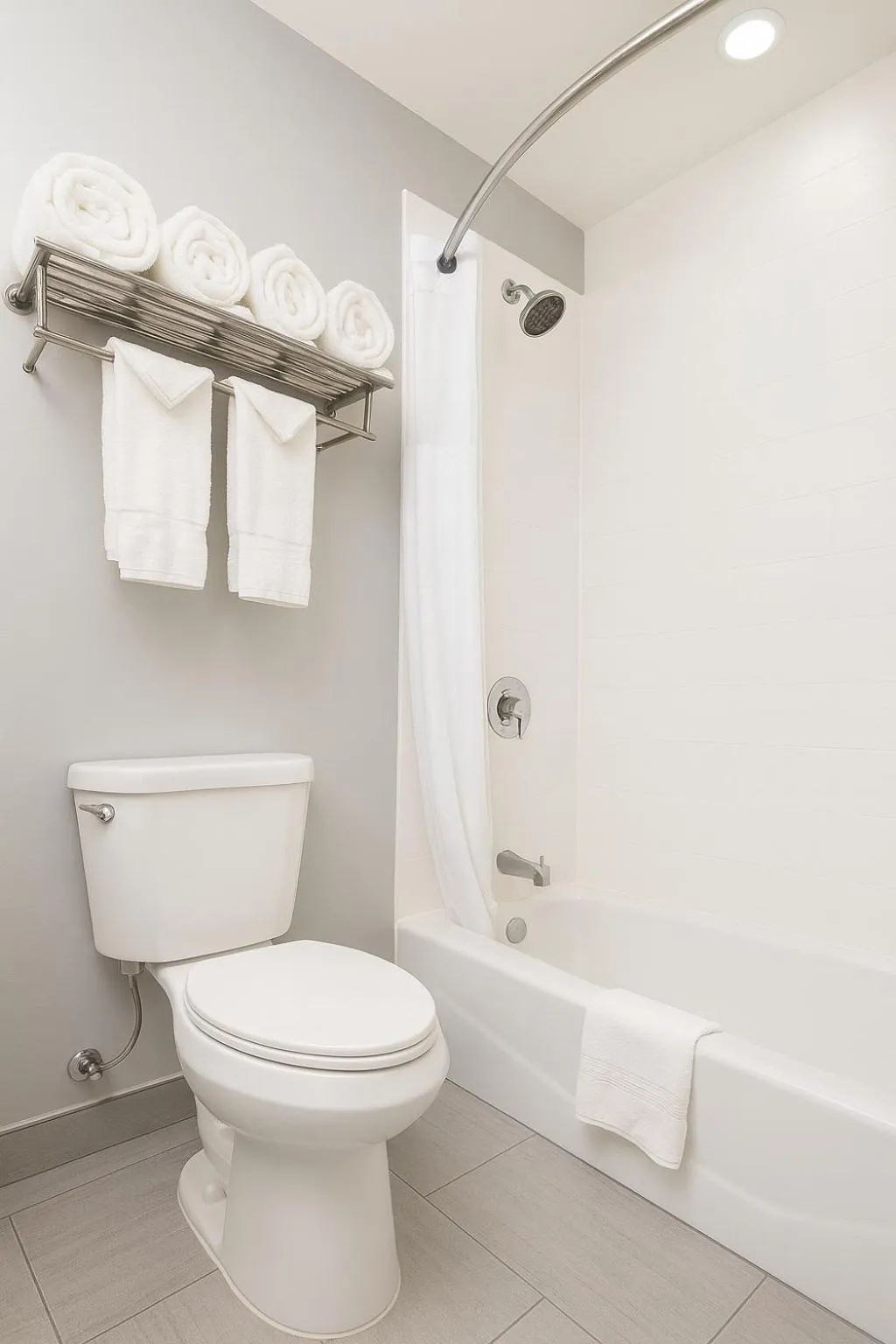 Bathroom in Travelodge by Wyndham LAX