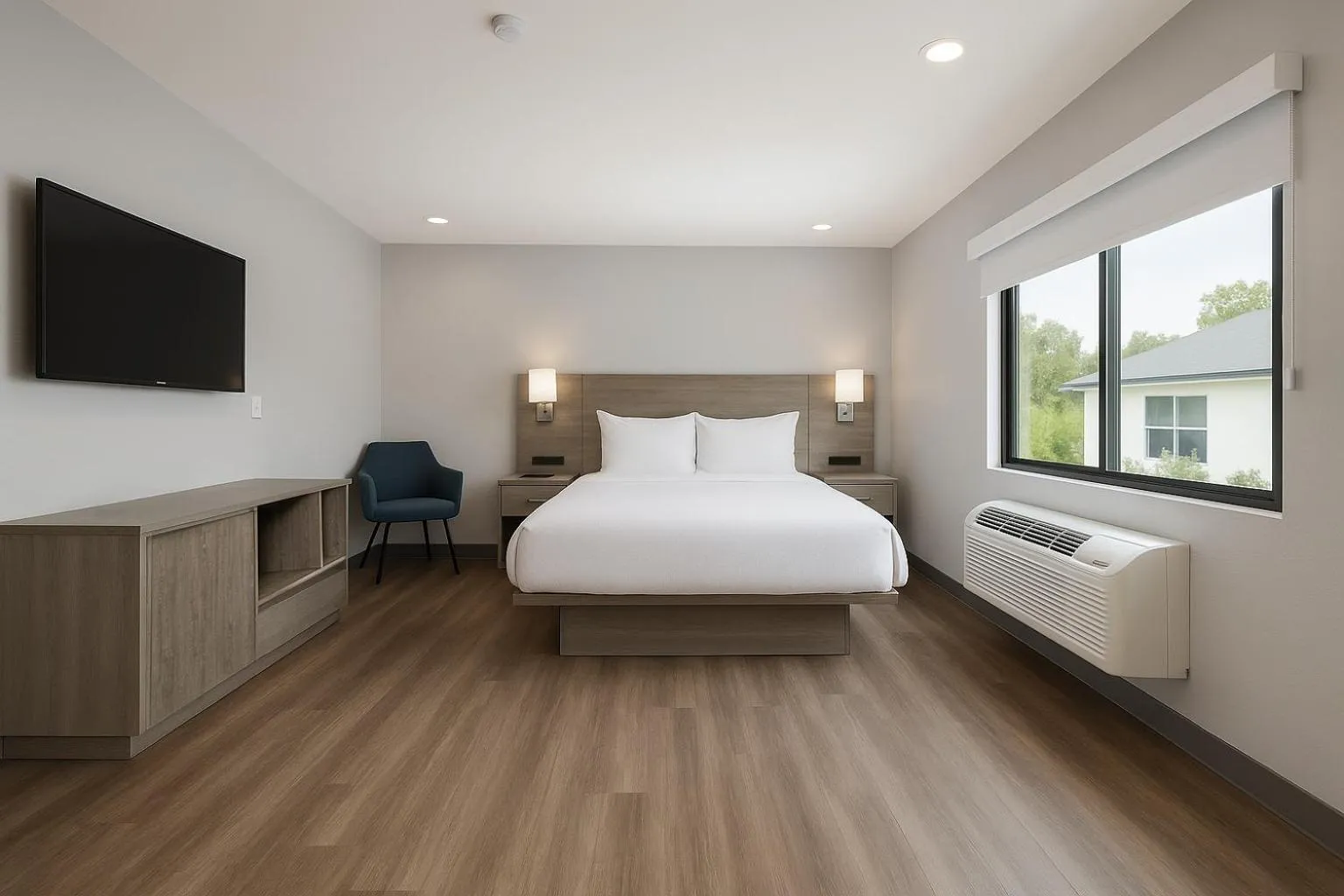 Photo of the whole room, Bed in Travelodge by Wyndham LAX