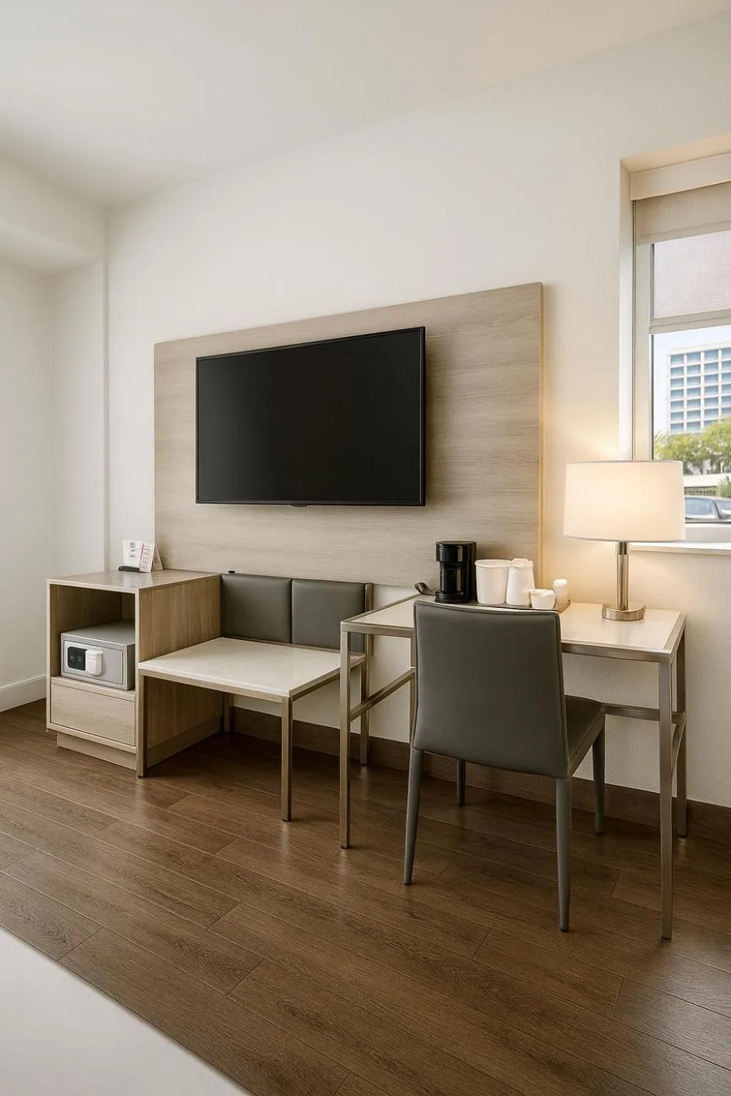 Seating area in Travelodge by Wyndham LAX