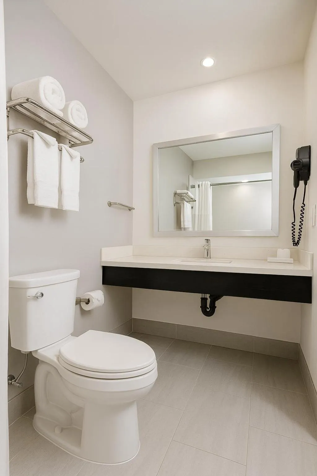 Bathroom in Travelodge by Wyndham LAX