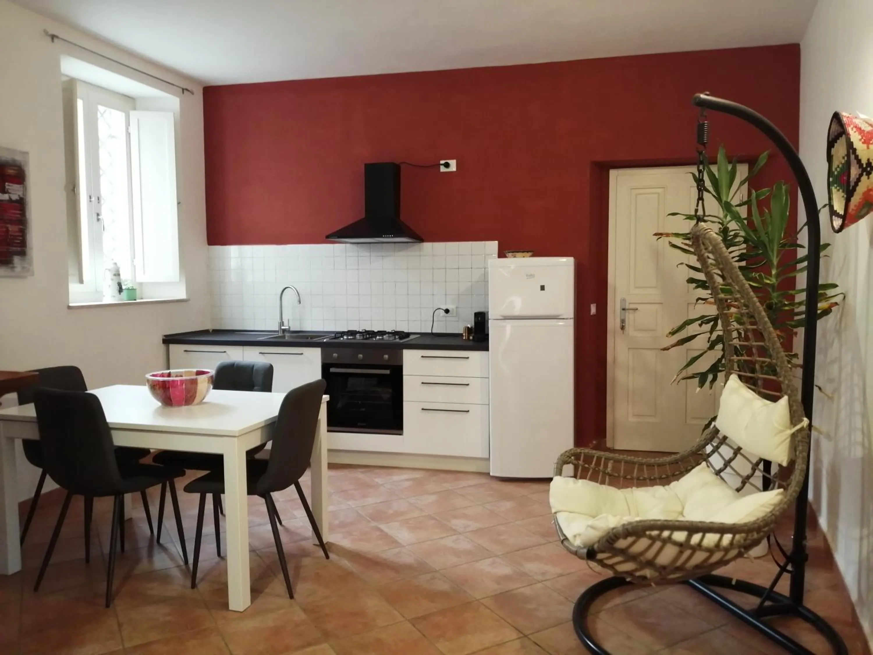 Kitchen or kitchenette in Casa Saba