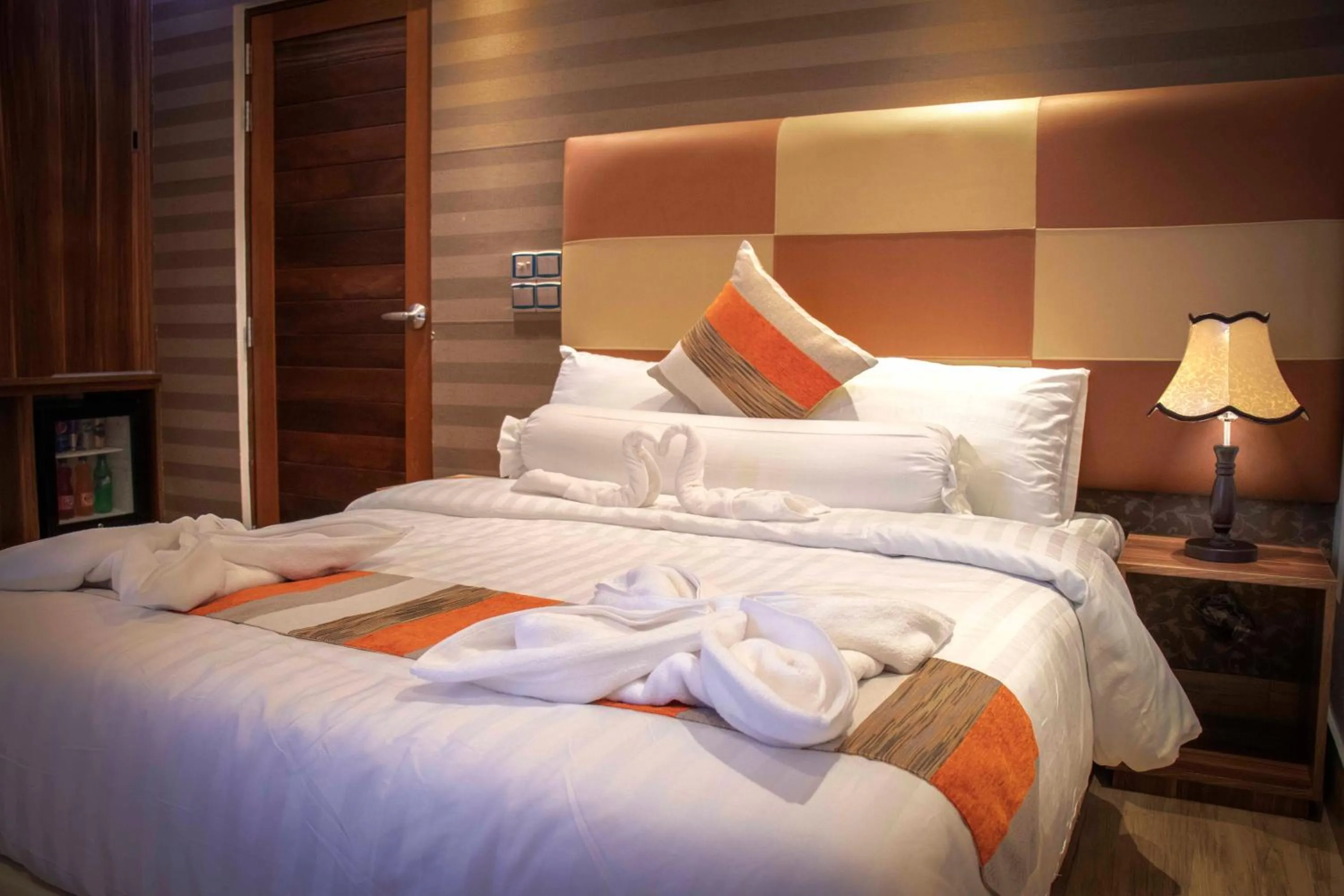 Bed in Rosy Villa Hotel