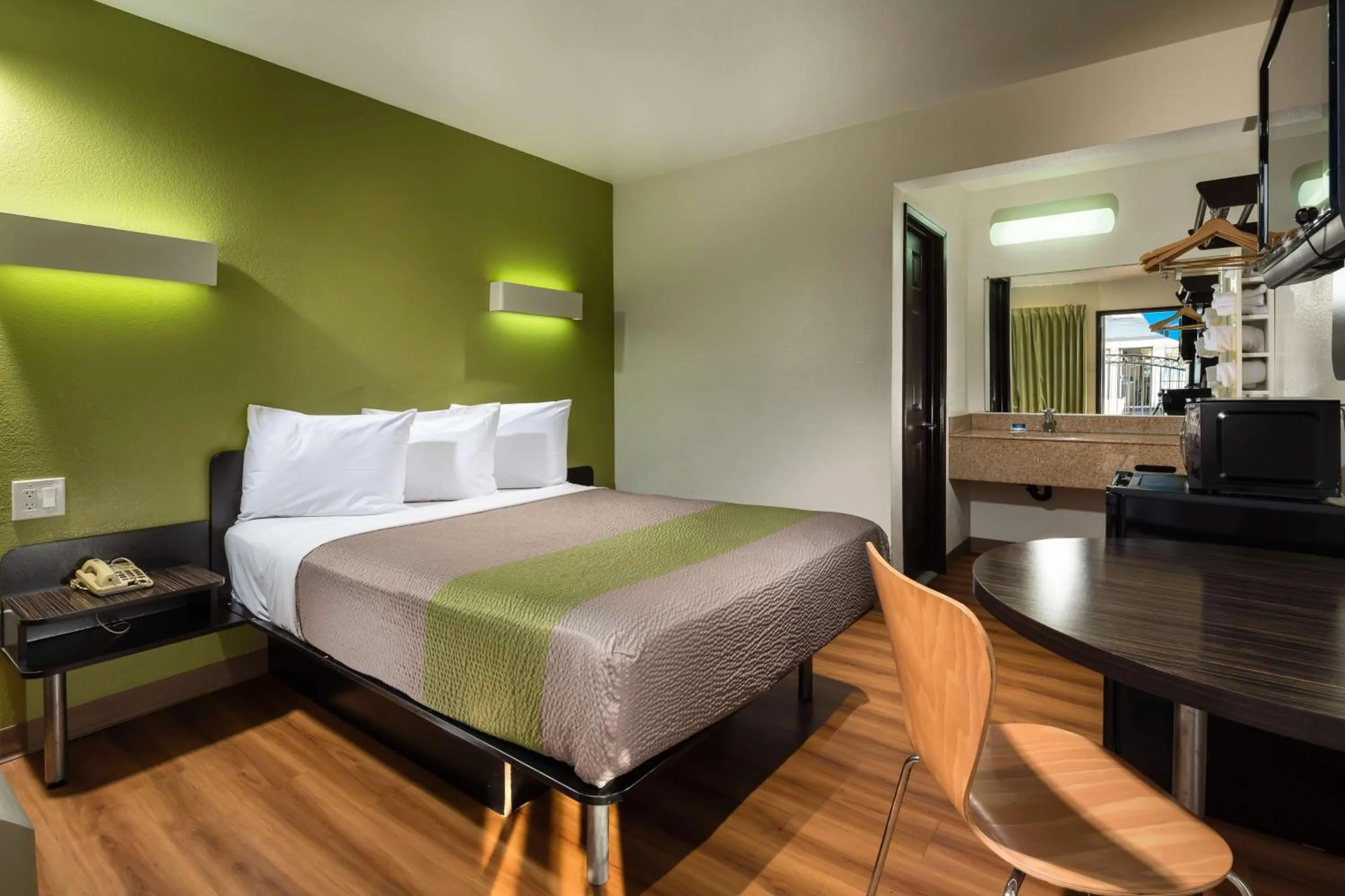 Bathroom in Motel 6-Canoga Park, CA