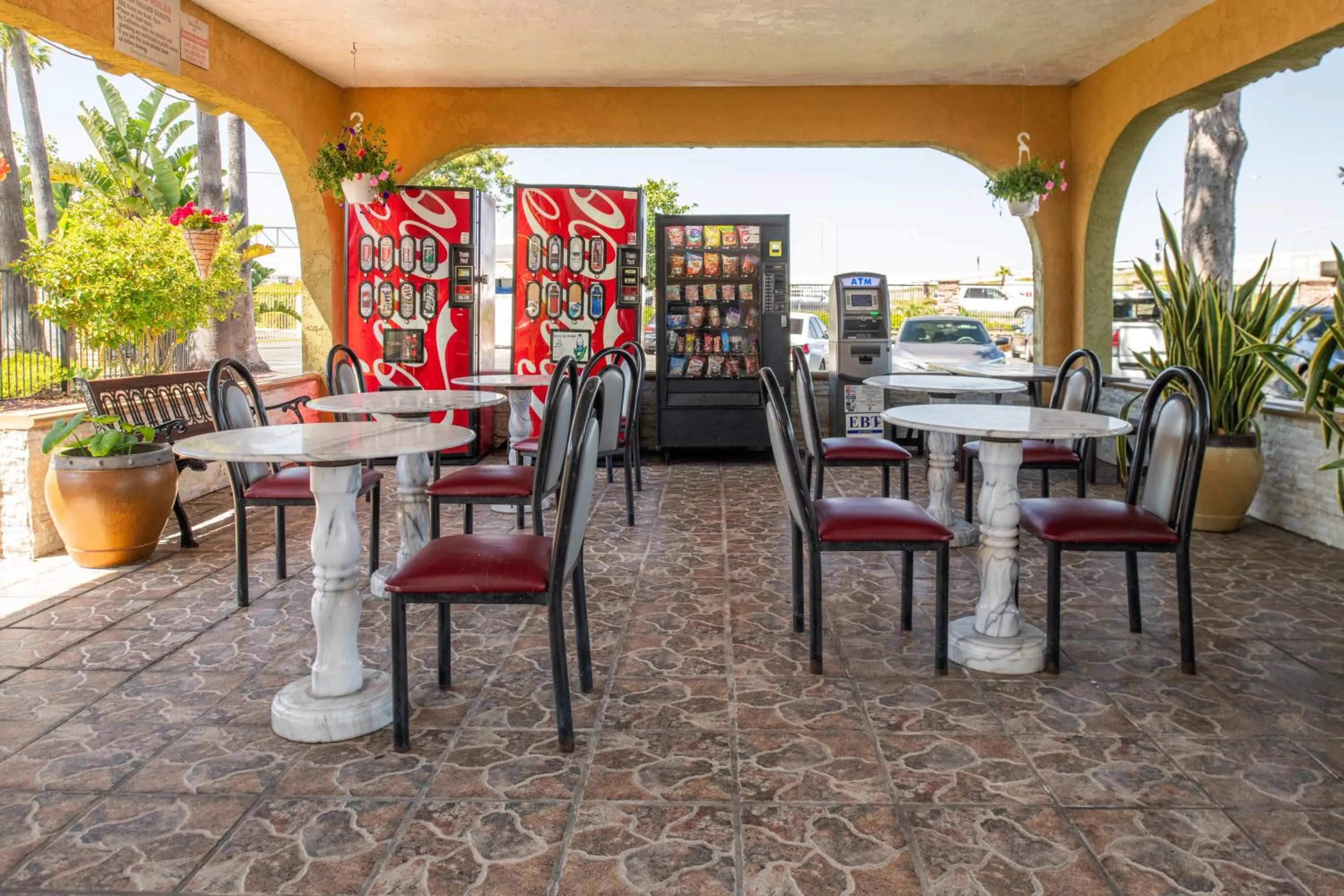 vending machine in Vagabond Inn Costa Mesa
