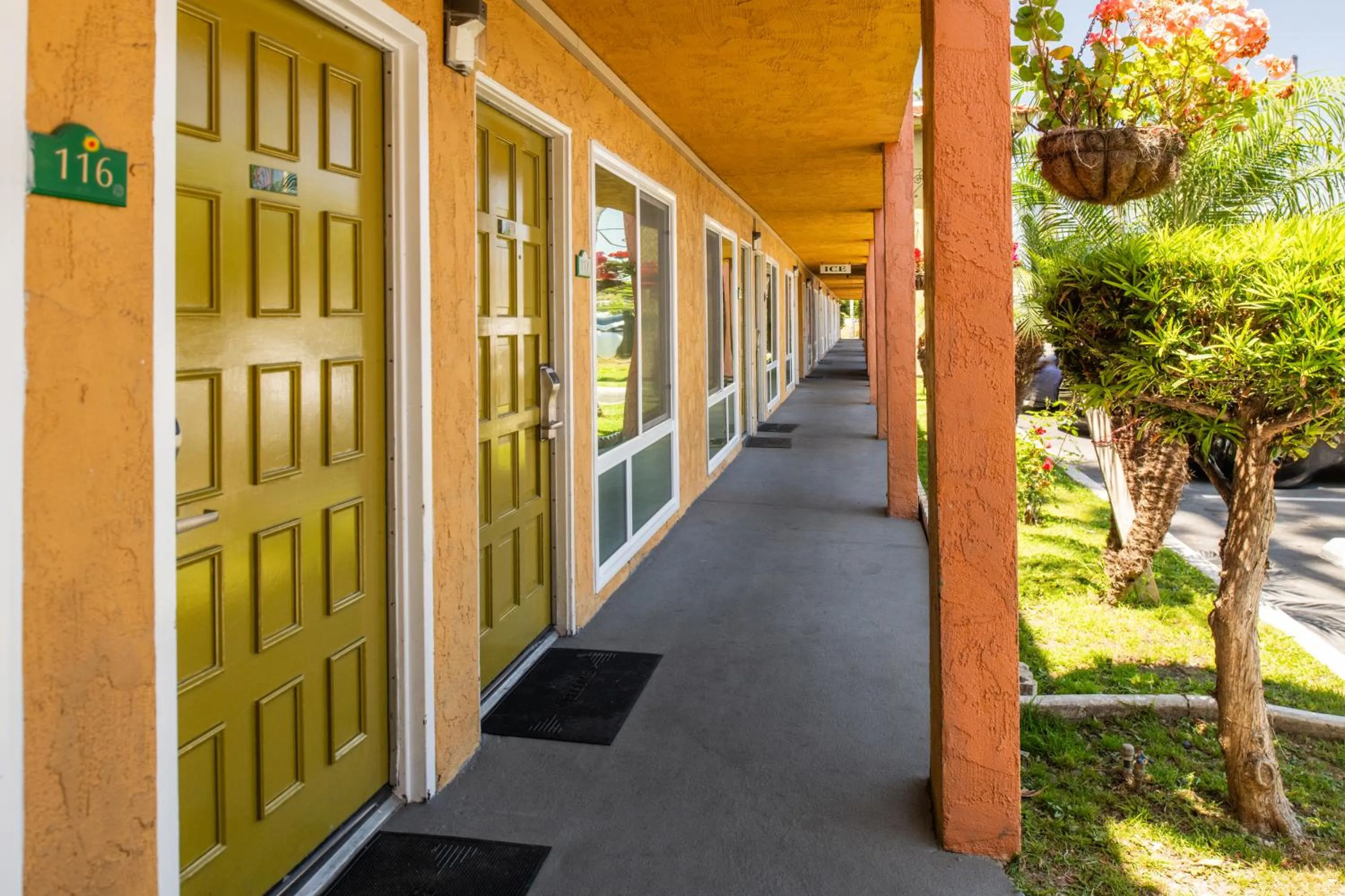 View (from property/room) in Vagabond Inn Costa Mesa
