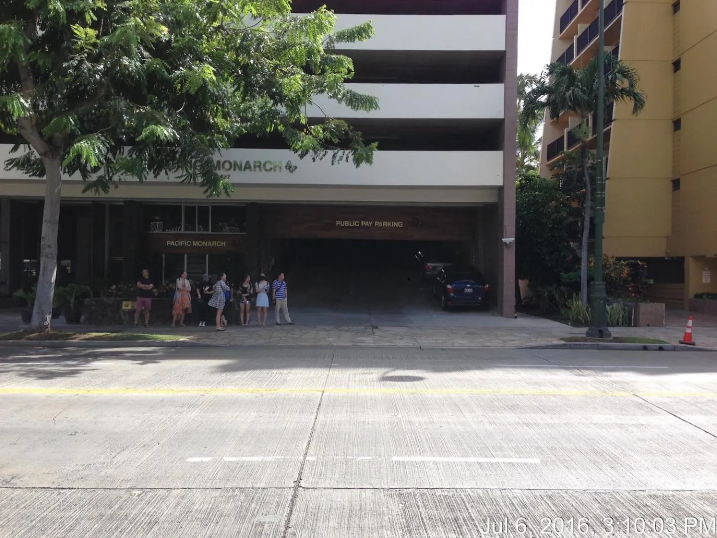 Parking in Pacific Monarch