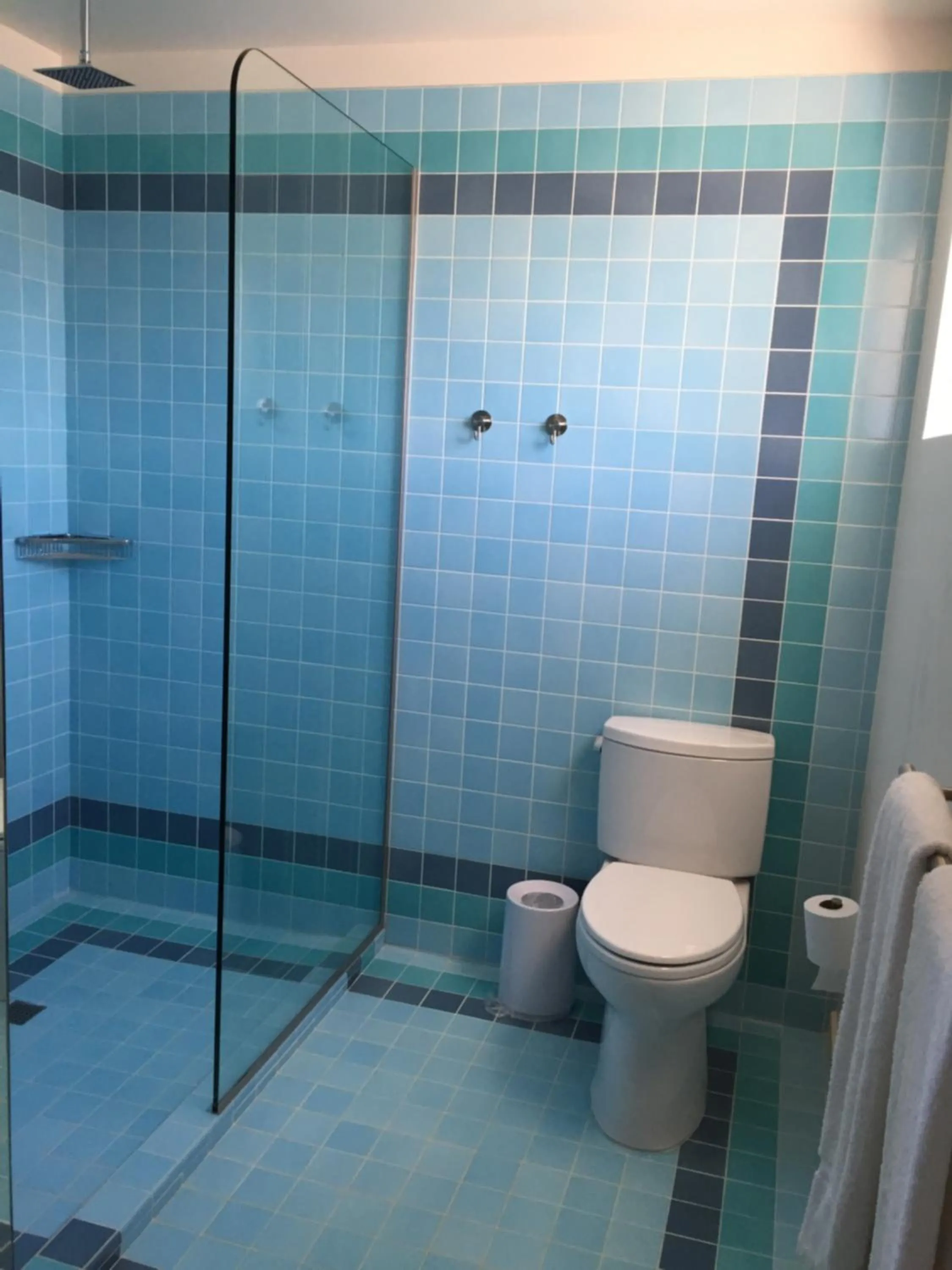 Bathroom in The Beverly Laurel Hotel at West Hollywood