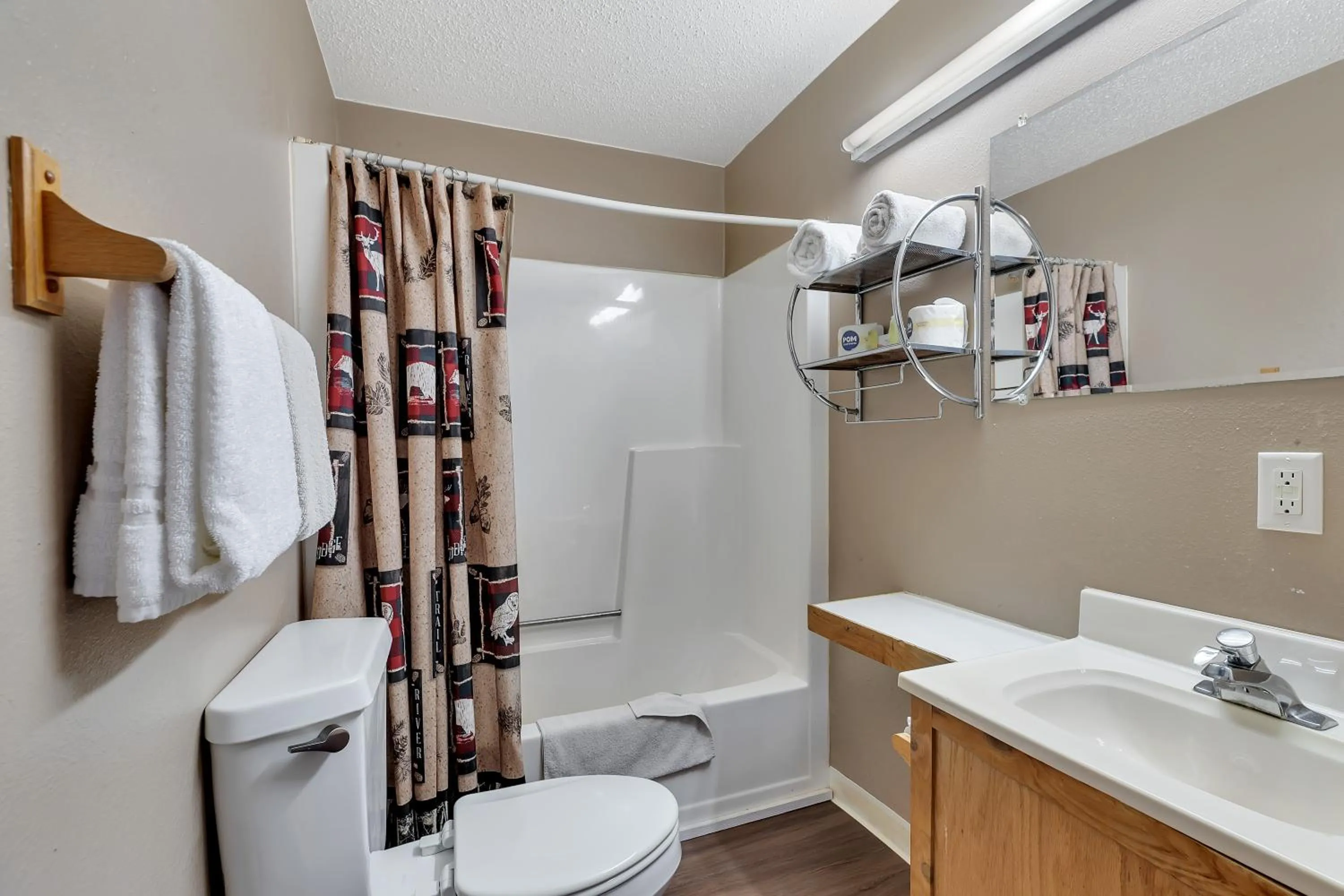 Toilet in Blue Moon Resort & Motel