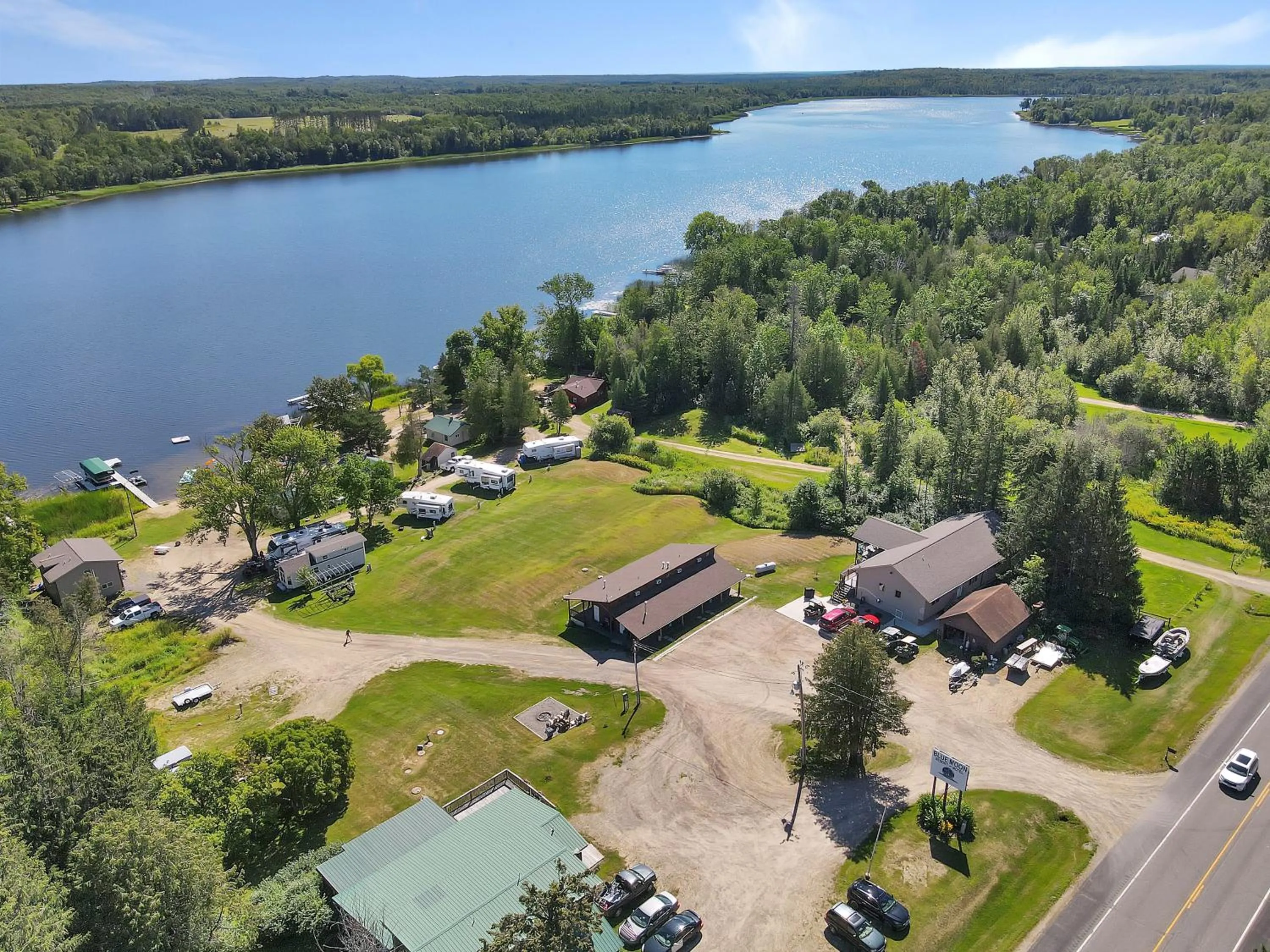 Bird's eye view in Blue Moon Resort & Motel