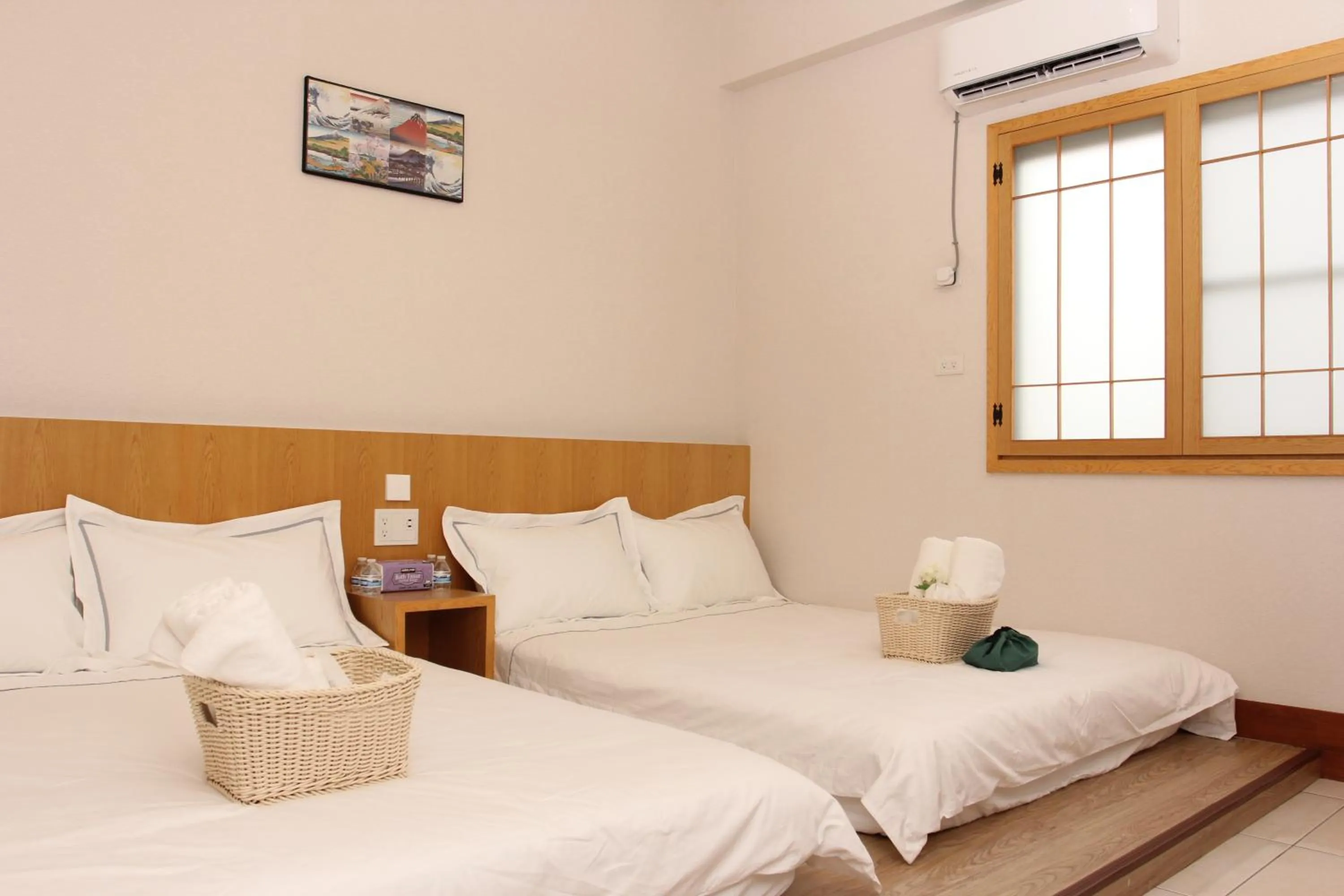 Bed in 梨幸日和 Good Days in Liko